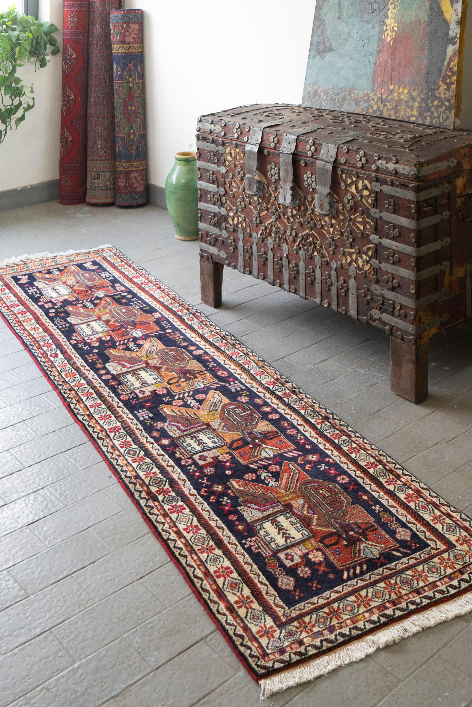 Afshar Moosa Khani Persian Runner Rug