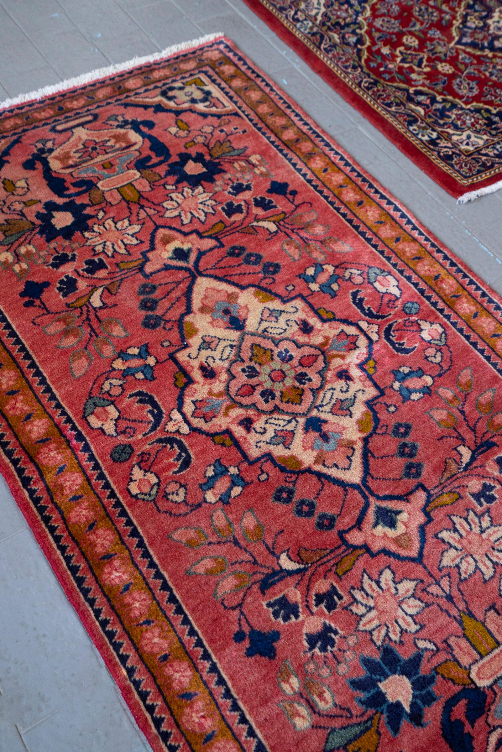 Sarouk Afshan Persian Runner Rug