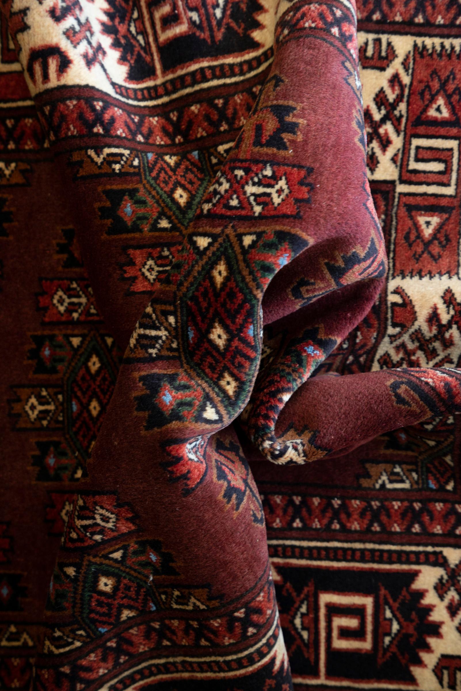 Torkaman Yamut Fine Persian Rug