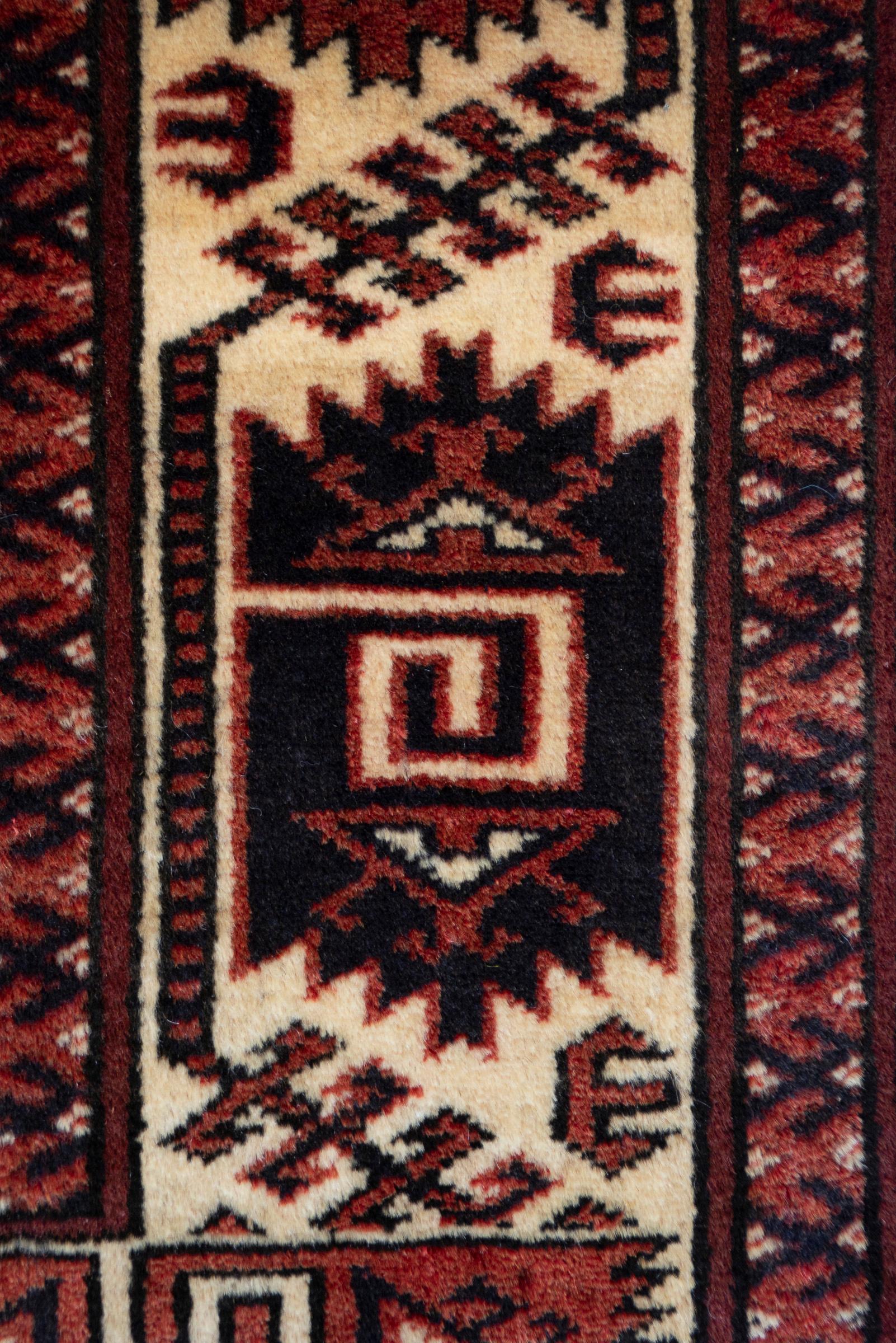 Torkaman Yamut Fine Persian Rug