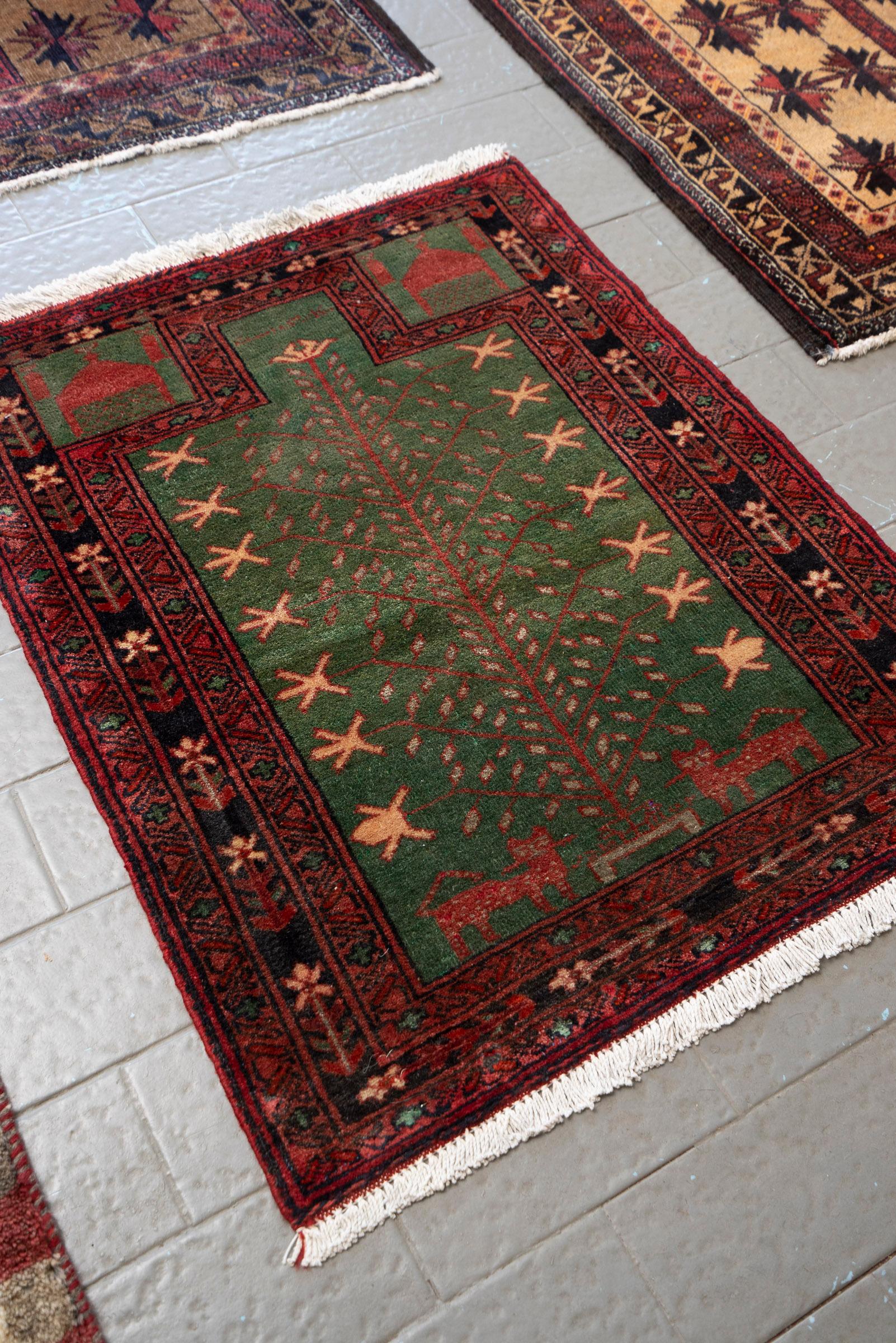 Torkaman Fine Persian Prayer Mat