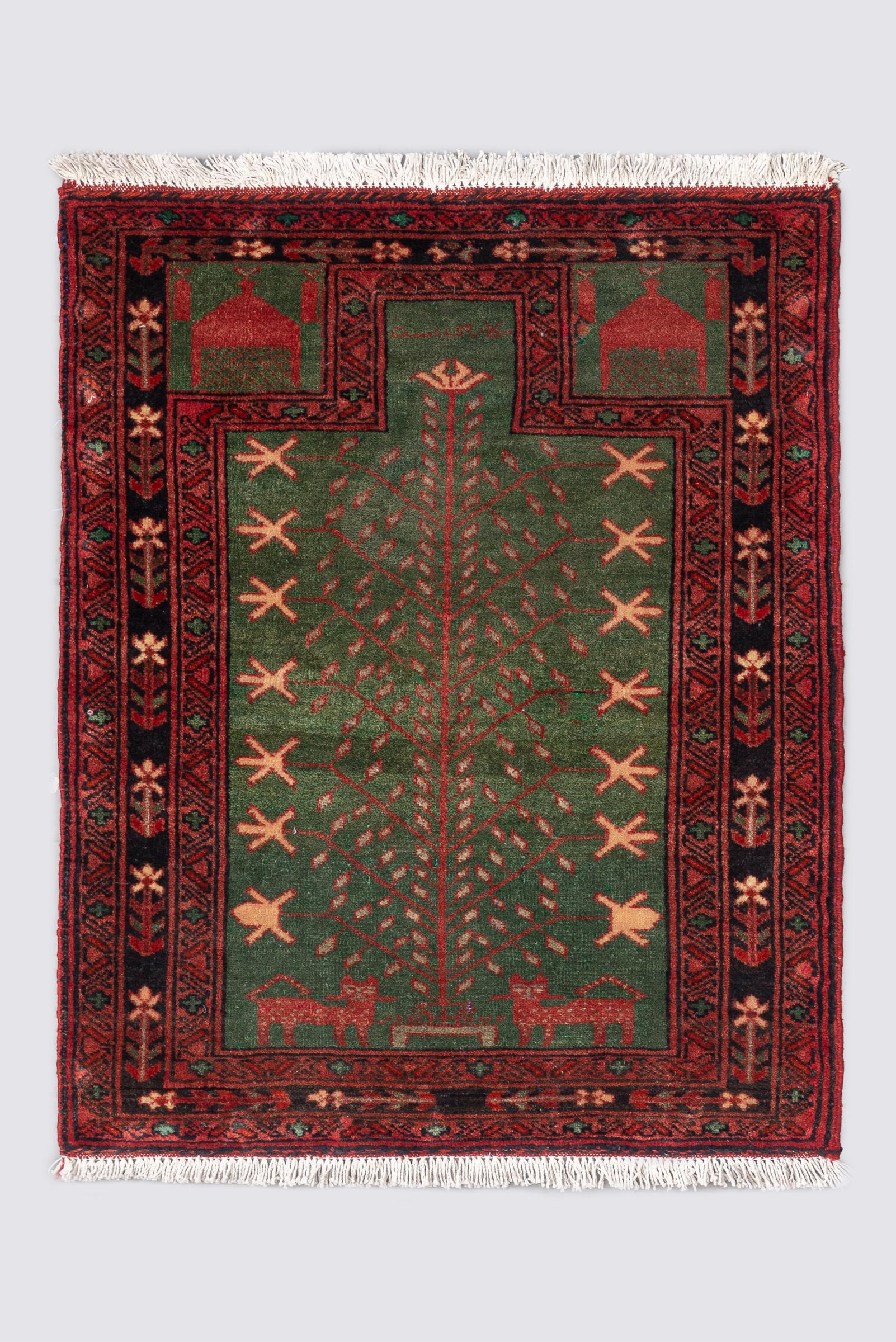 Persian Torkaman prayer mat