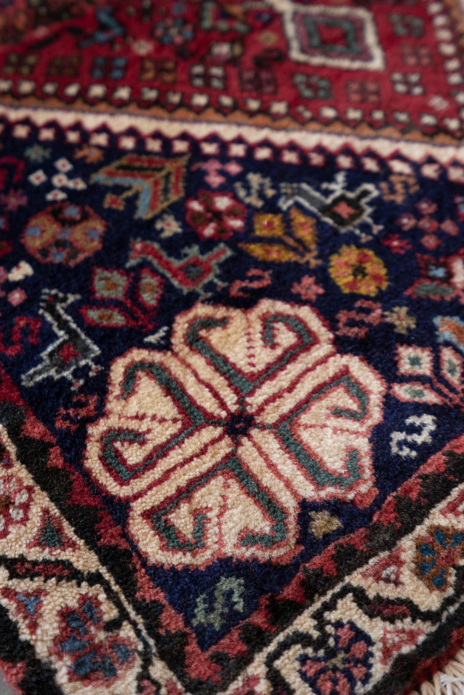 Vintage Abade Single Toranj Persian Runner Rug
