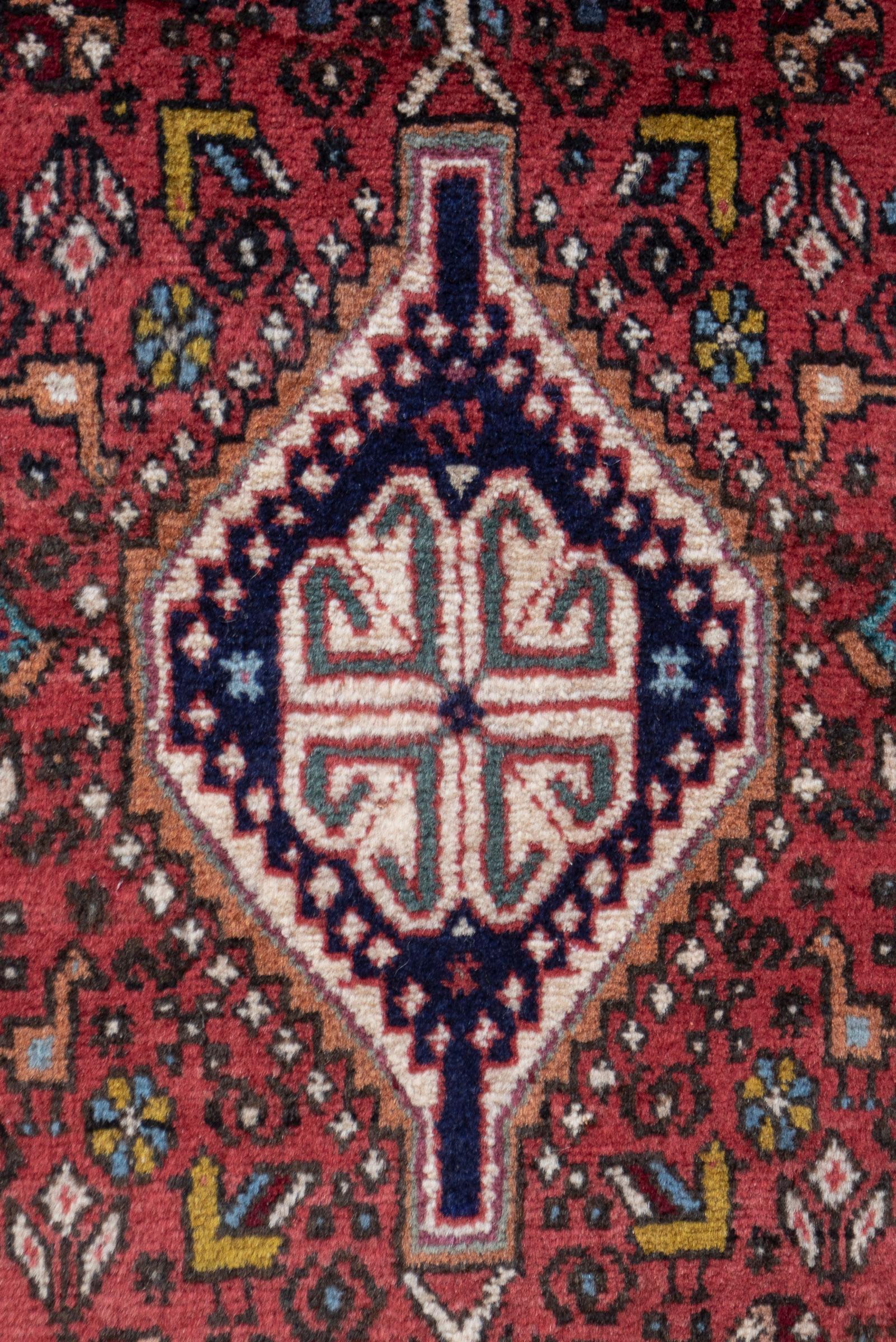 Vintage Abade Single Toranj Persian Runner Rug
