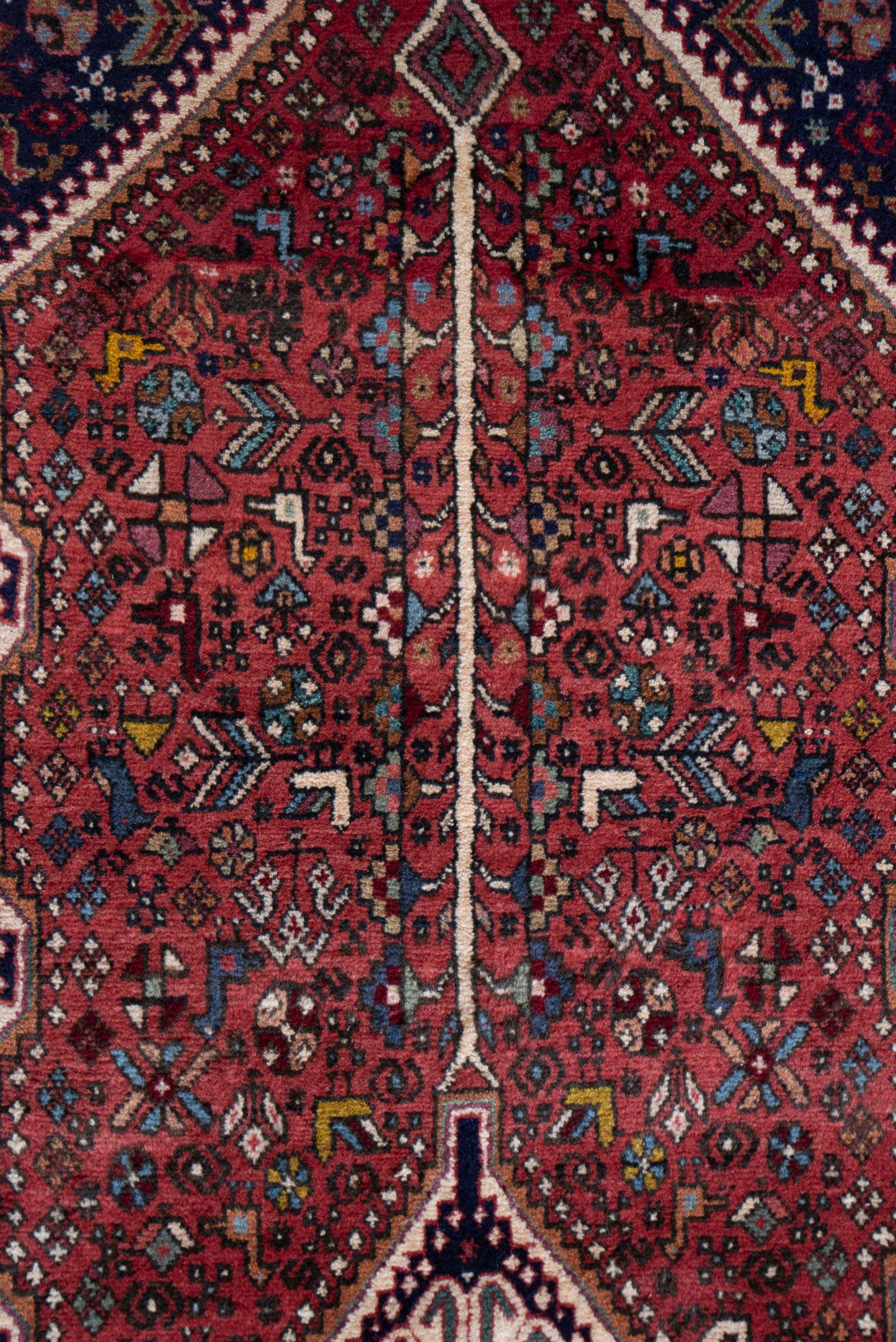 Vintage Abade Single Toranj Persian Runner Rug