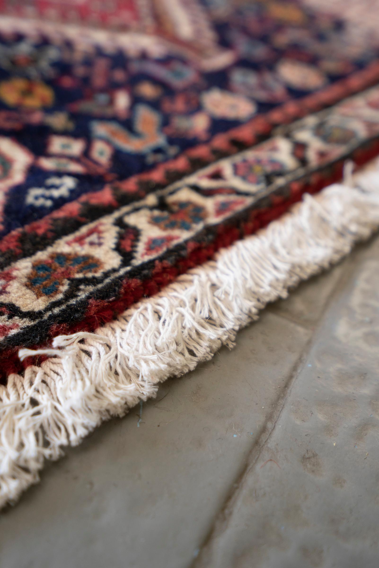 Vintage Abade Single Toranj Persian Runner Rug