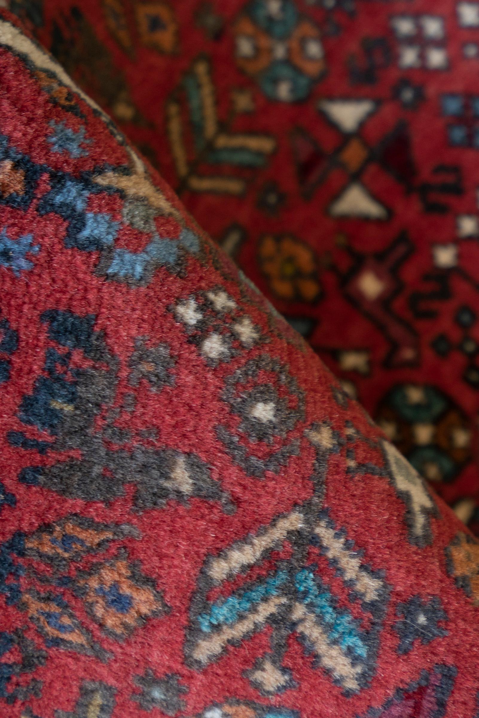 Vintage Abade Single Toranj Persian Runner Rug