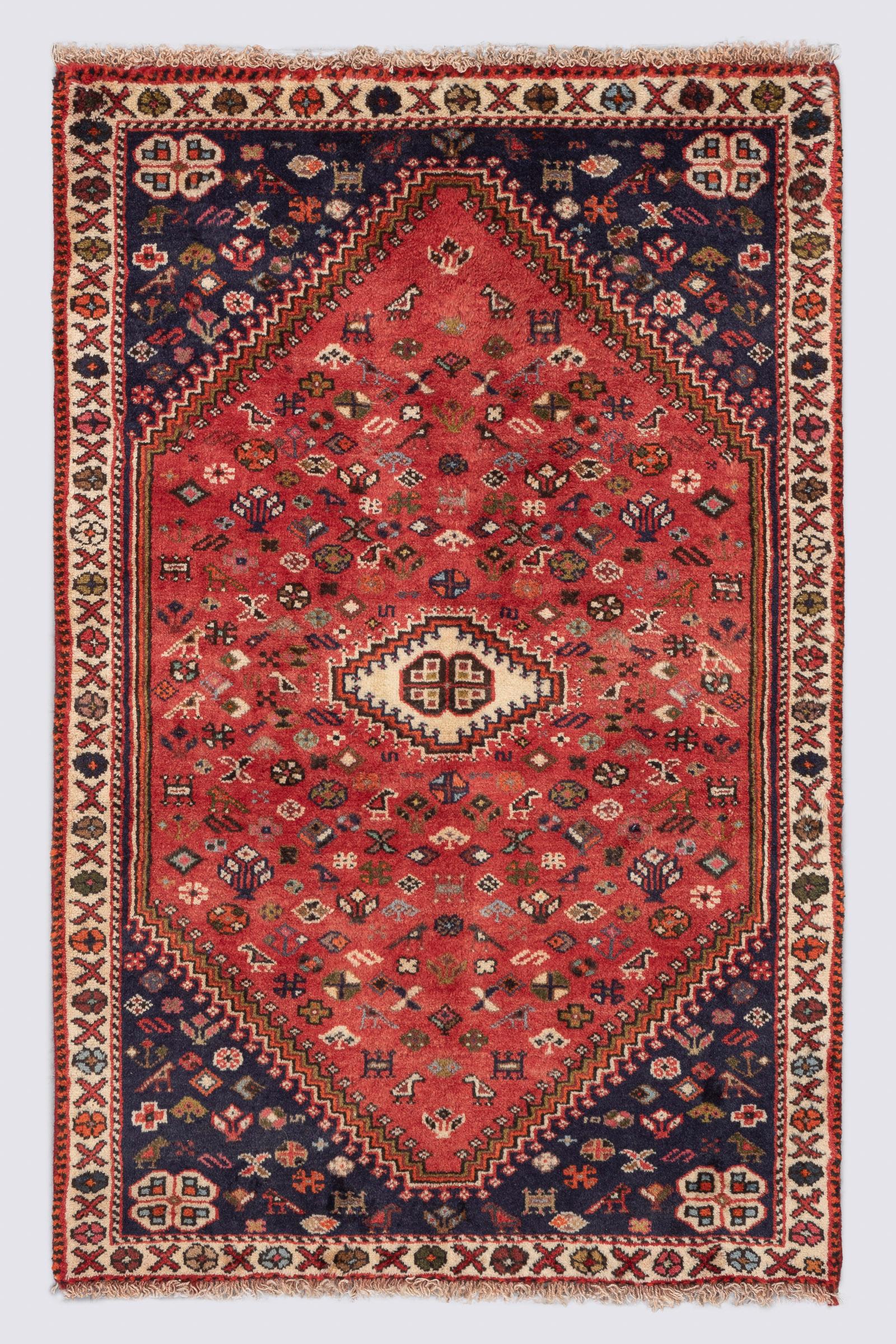 Qashqai Single Toranj Persian Rug