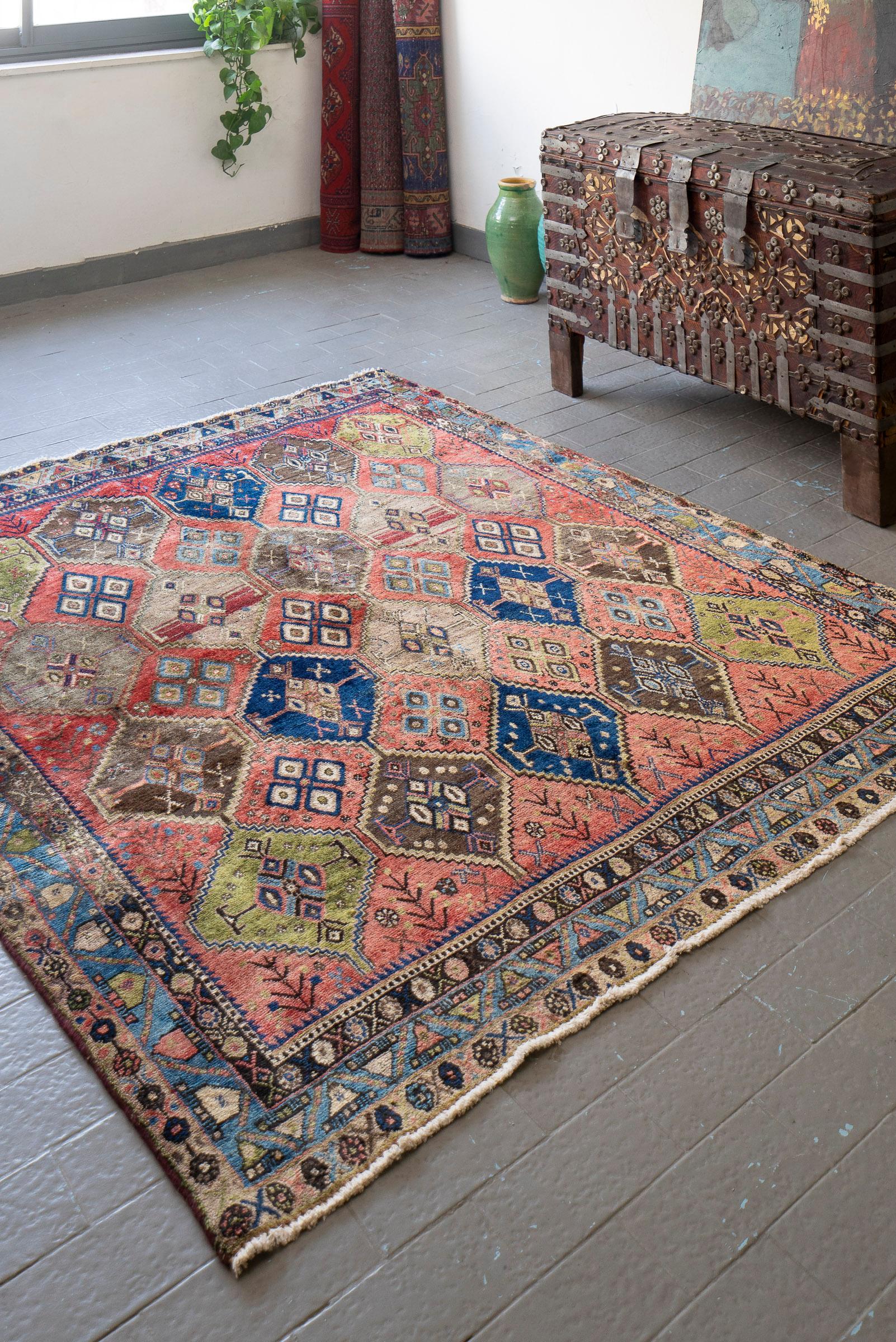 Afshar Sirjan Bandi Persian Rug