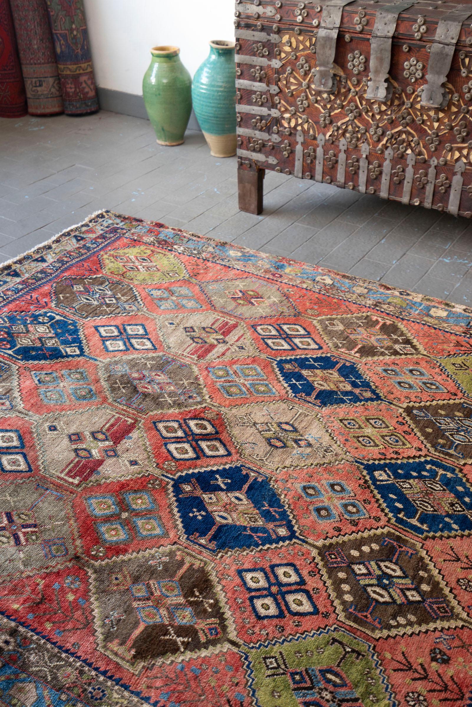 Afshar Sirjan Bandi Persian Rug
