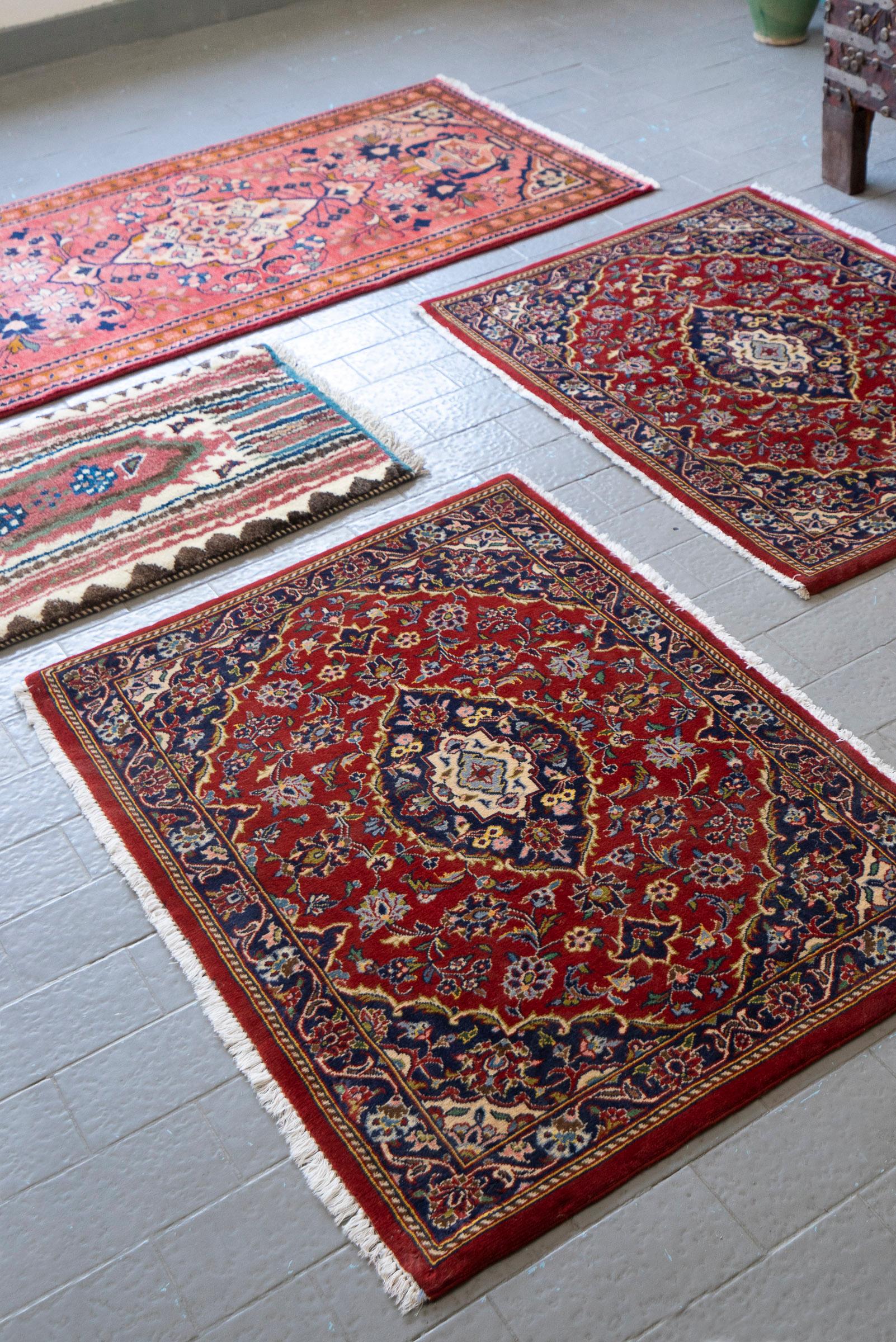 Kashan Lachak Toranj Persian Rug
