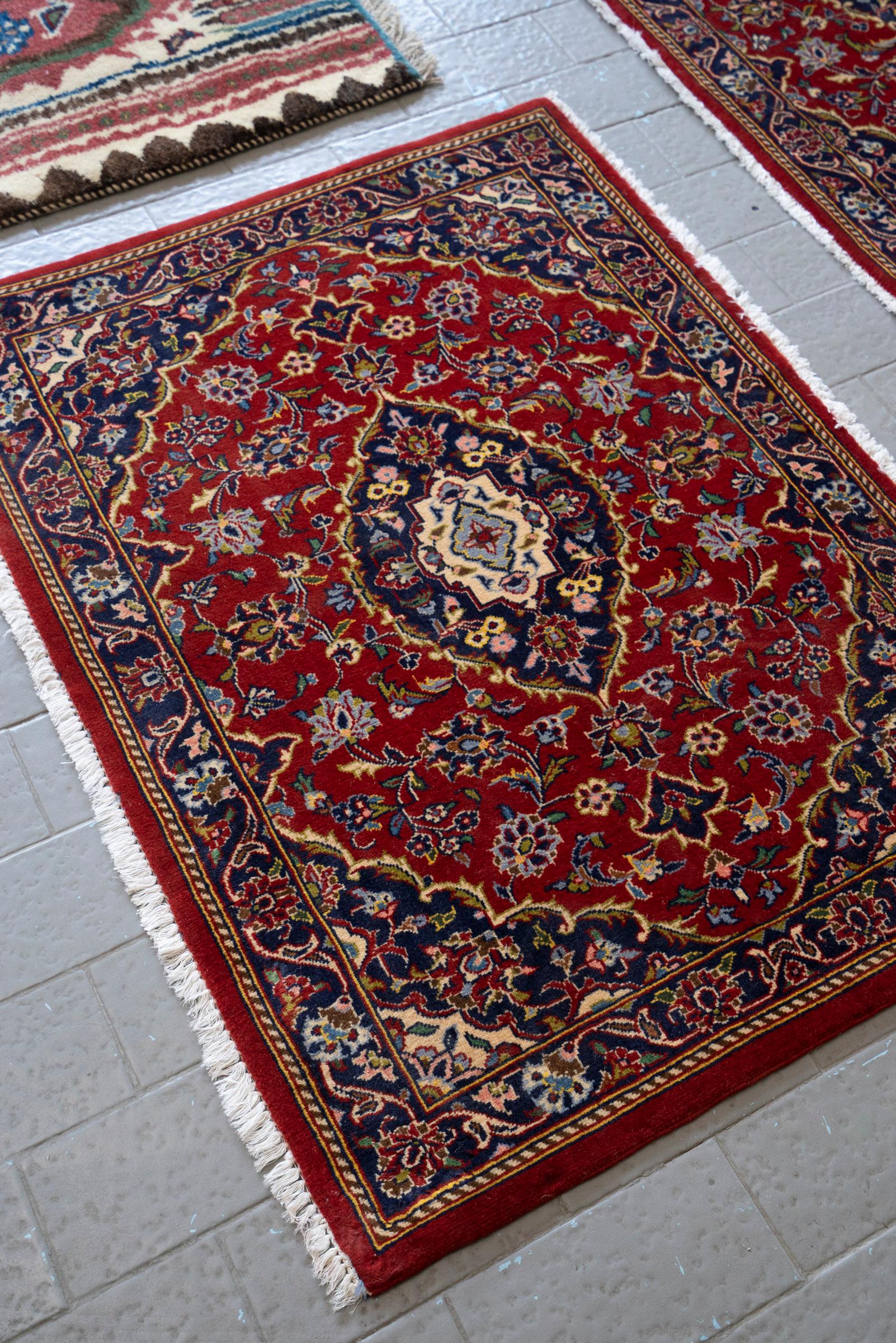Kashan Lachak Toranj Persian Rug