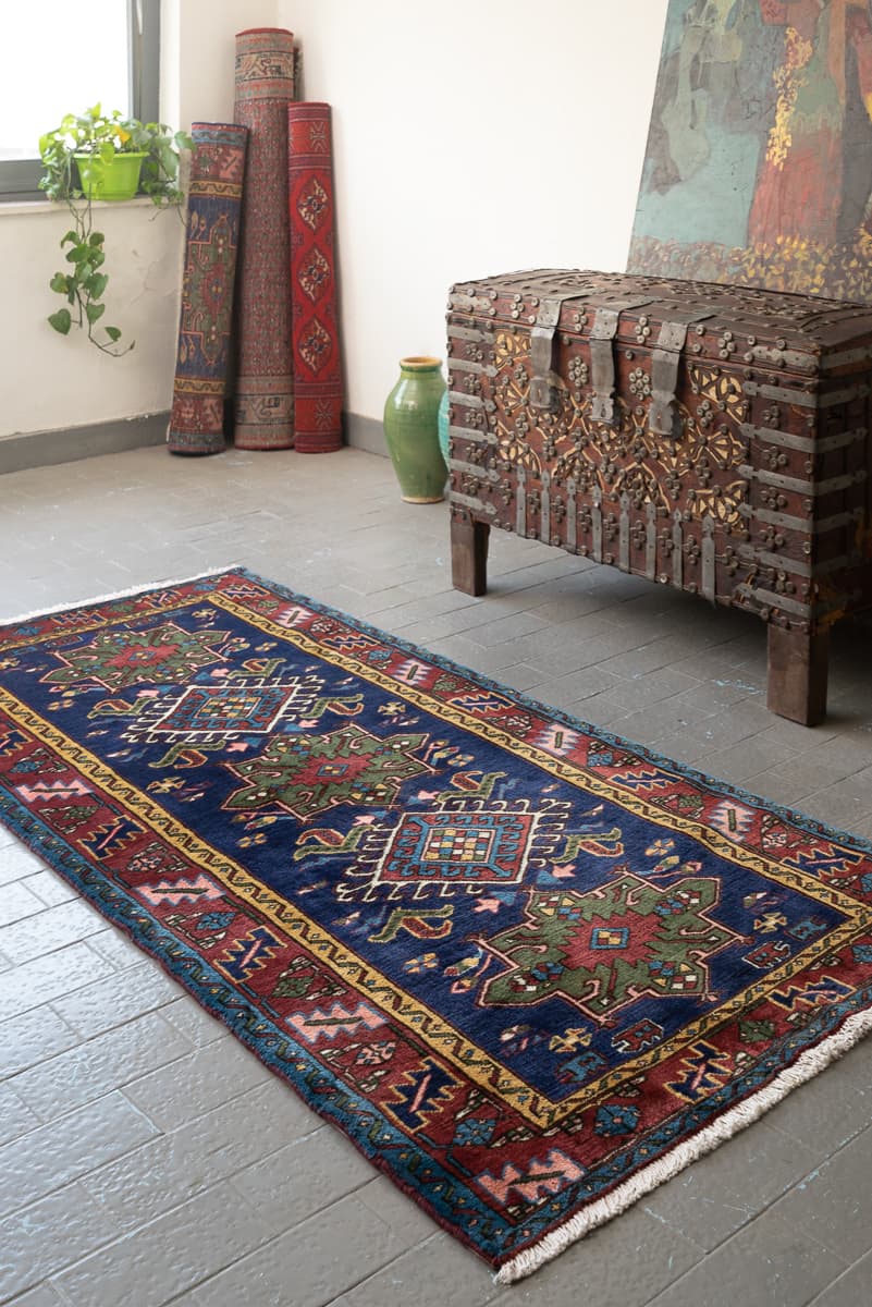 Fine Qaraja Howzi Persian Rug
