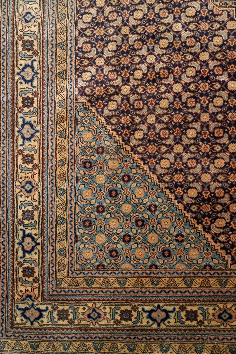 Fine Bijar Mahi Persian Rug, c. 1970s