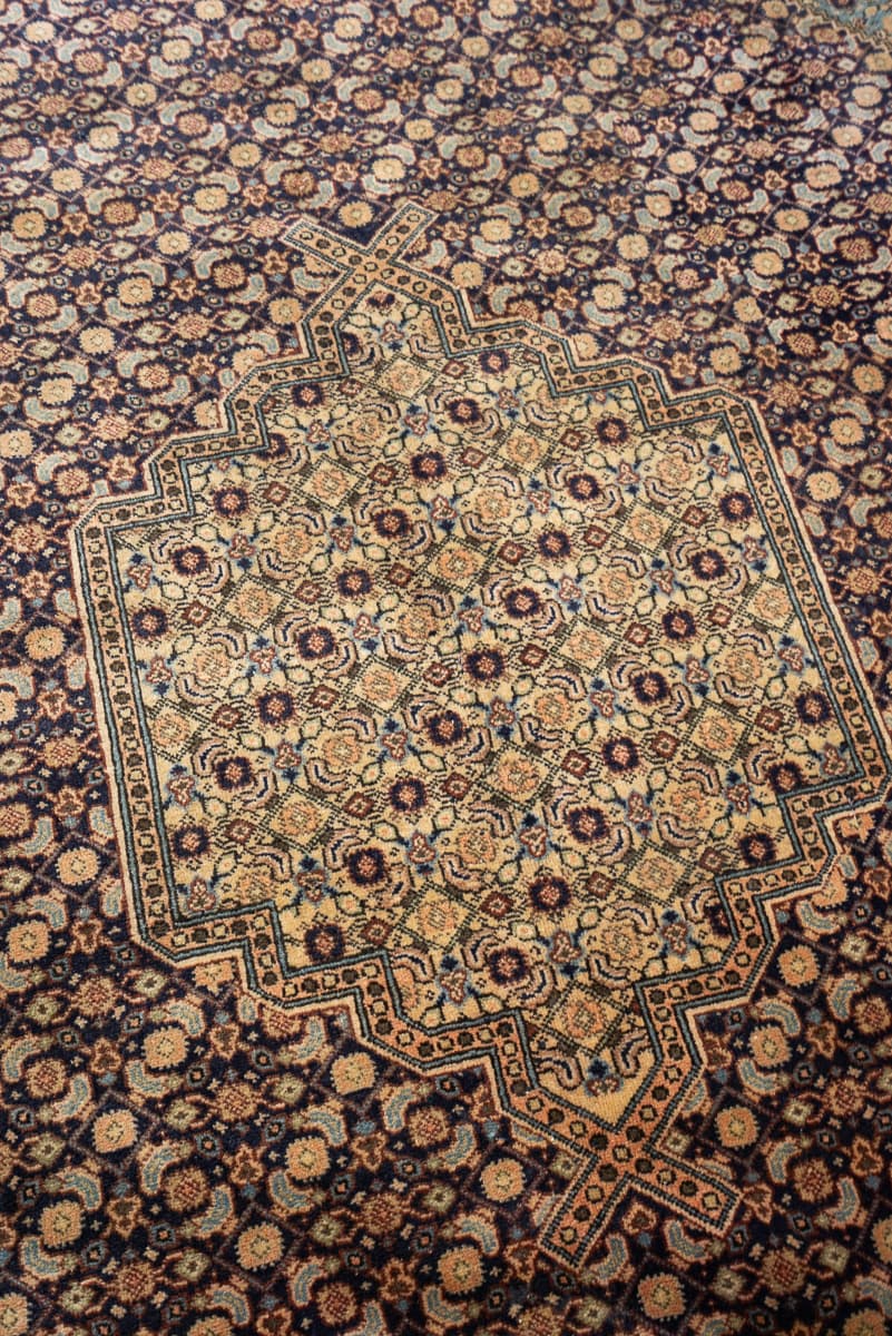 Fine Bijar Mahi Persian Rug, c. 1970s