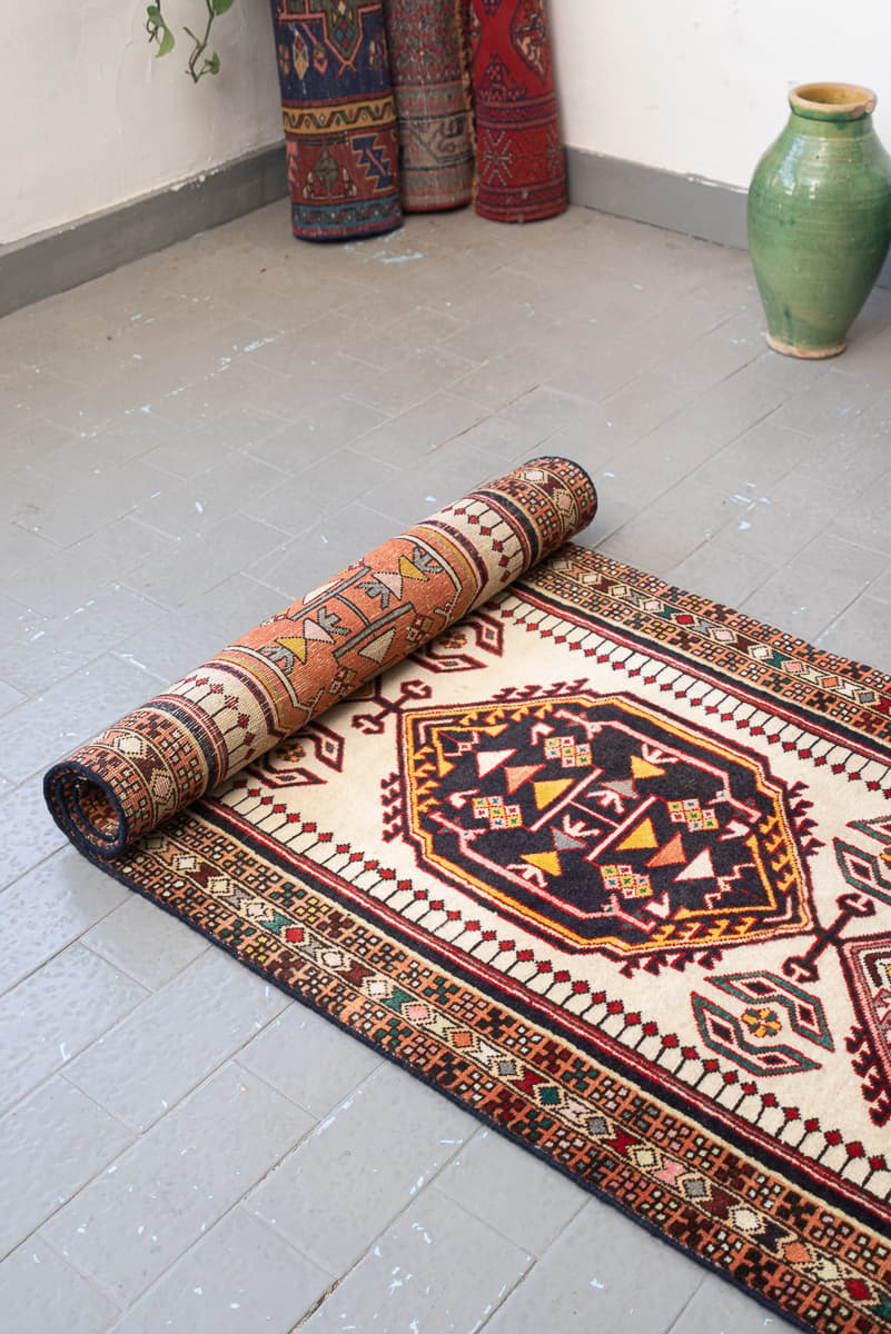 Ardabil 5 Toranj Persian Runner Rug