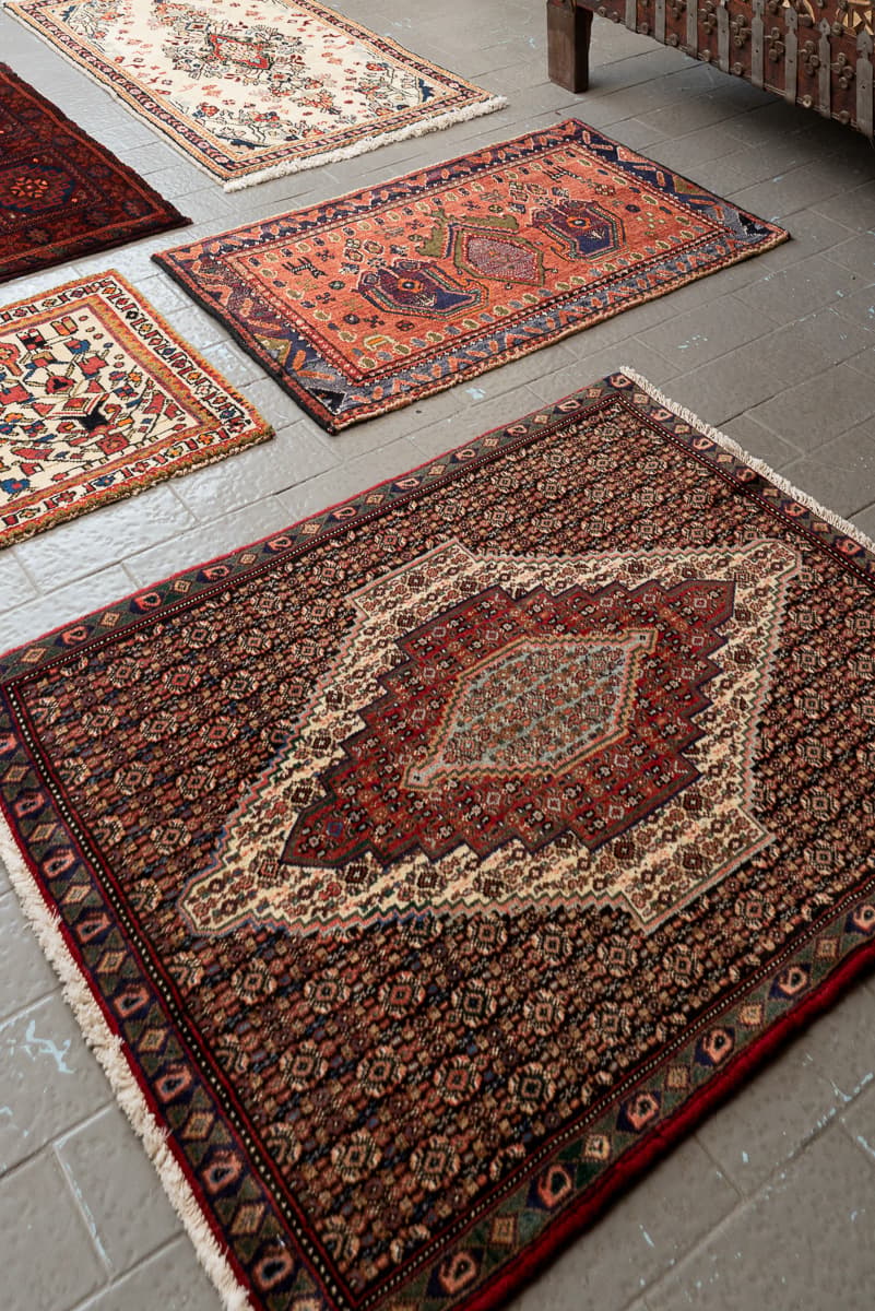 Sanneh Mahi Persian Poshti Rug
