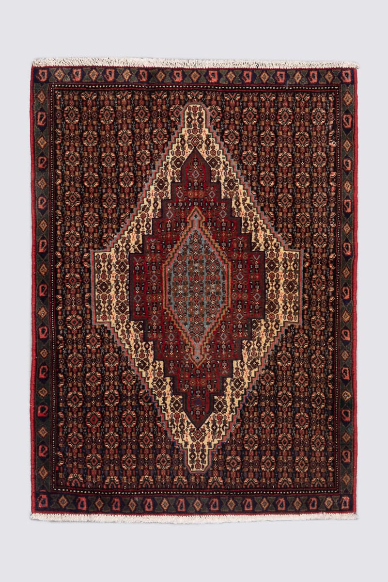 Sanneh Mahi Persian Poshti Rug