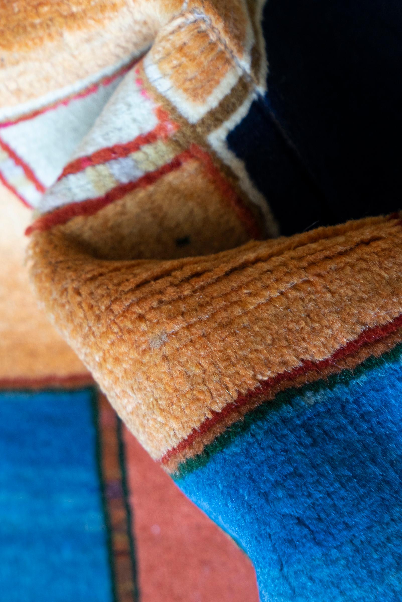Lori Checkered Persian Gabbeh Rug