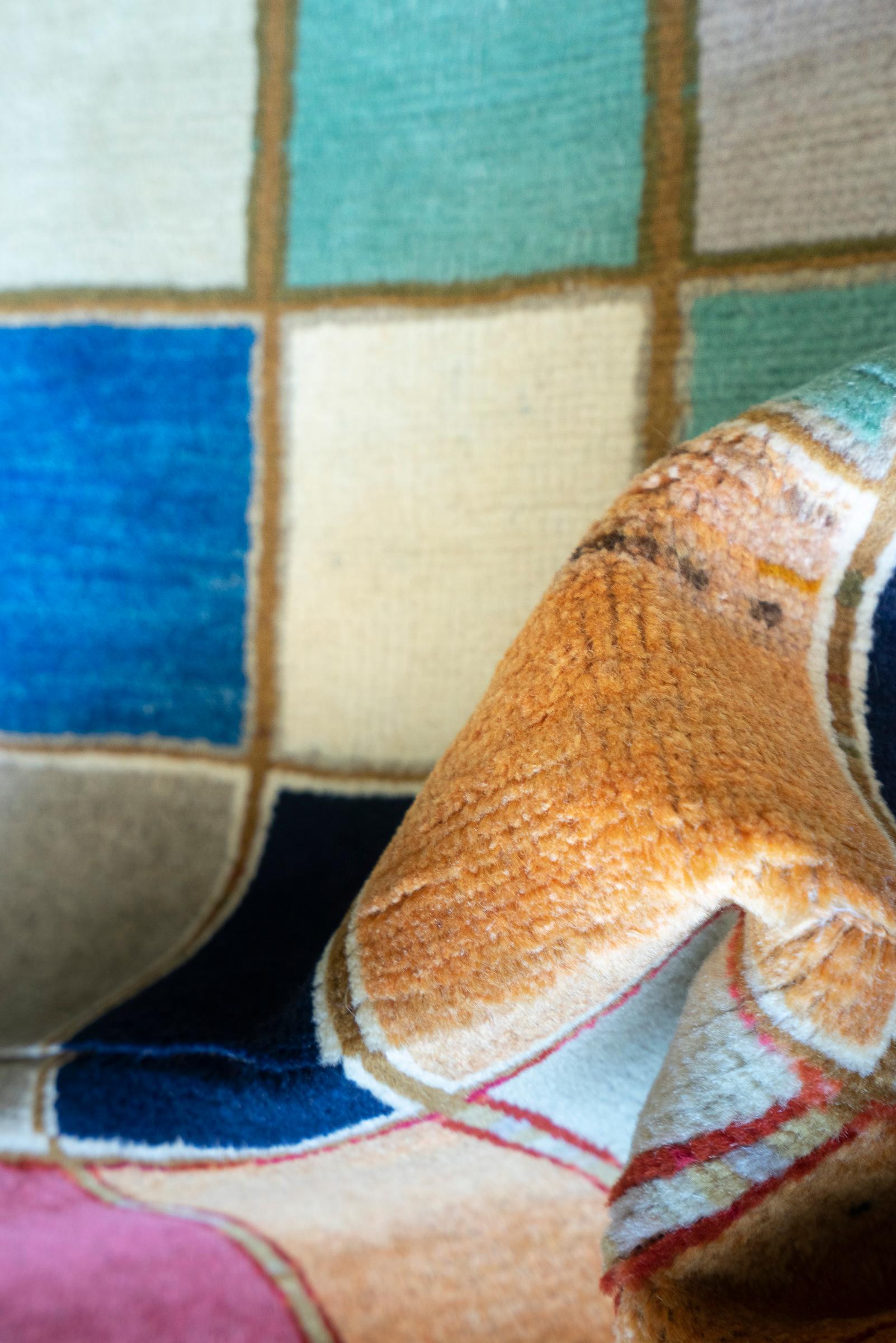 Lori Checkered Persian Gabbeh Rug