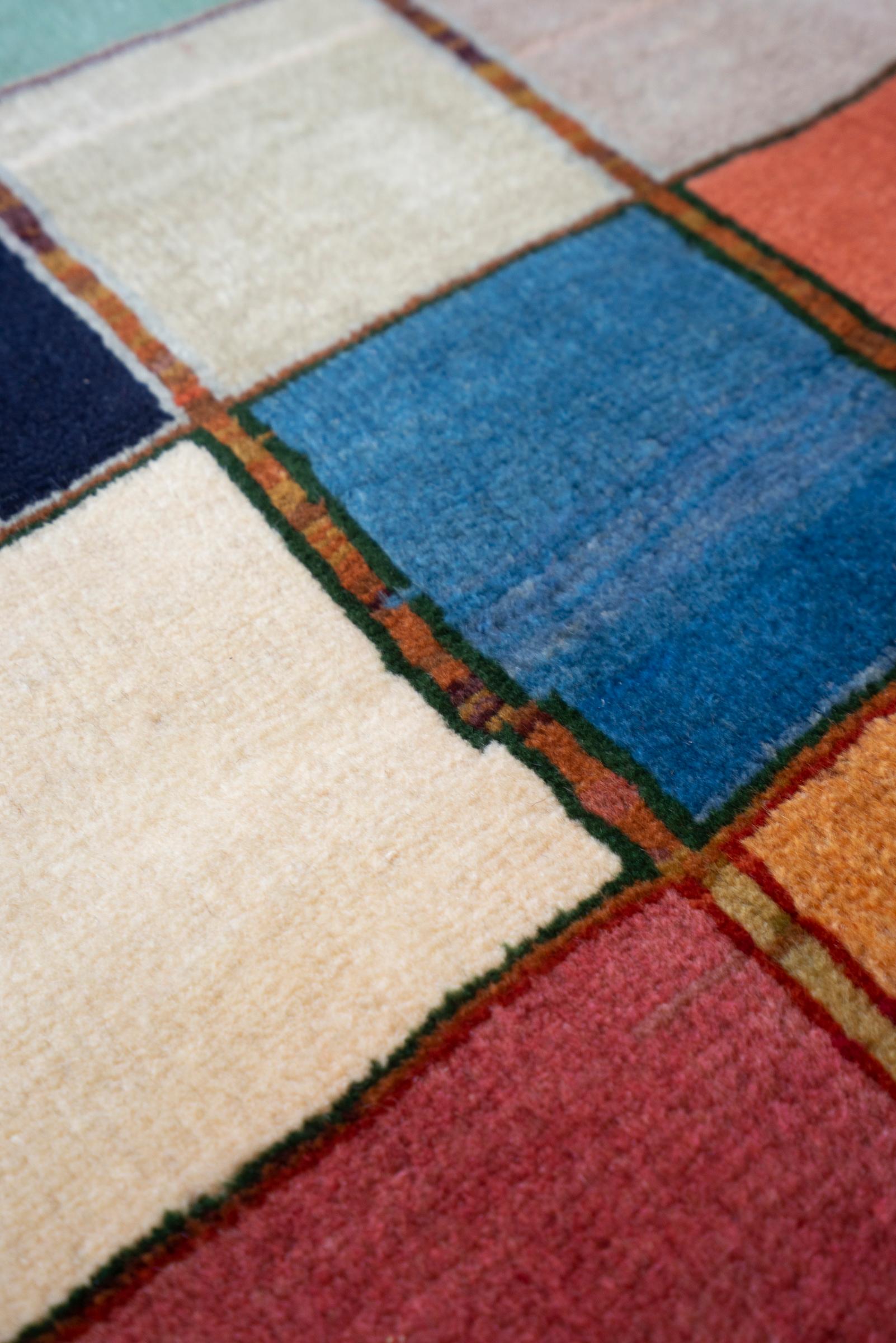 Lori Checkered Persian Gabbeh Rug