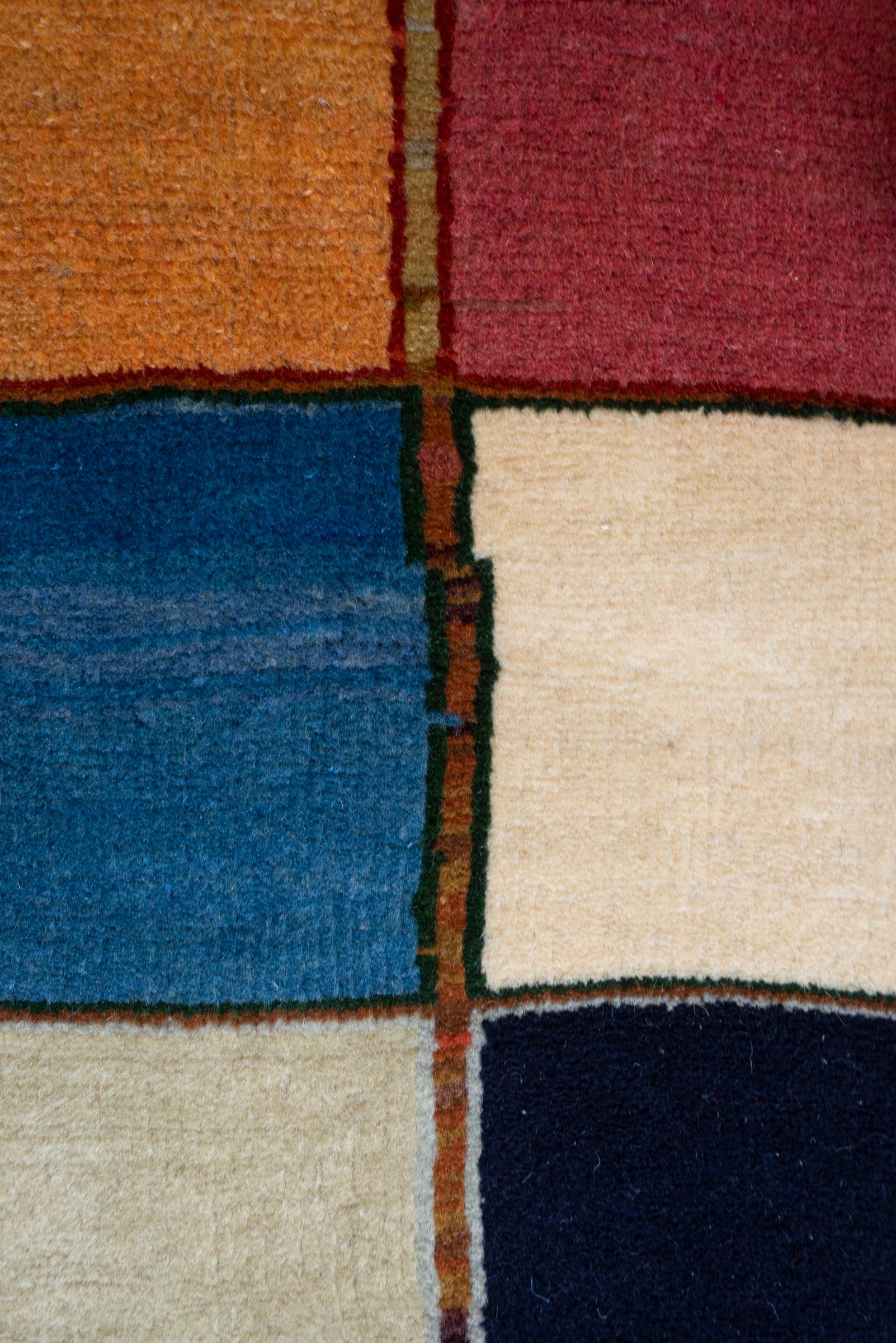 Lori Checkered Persian Gabbeh Rug
