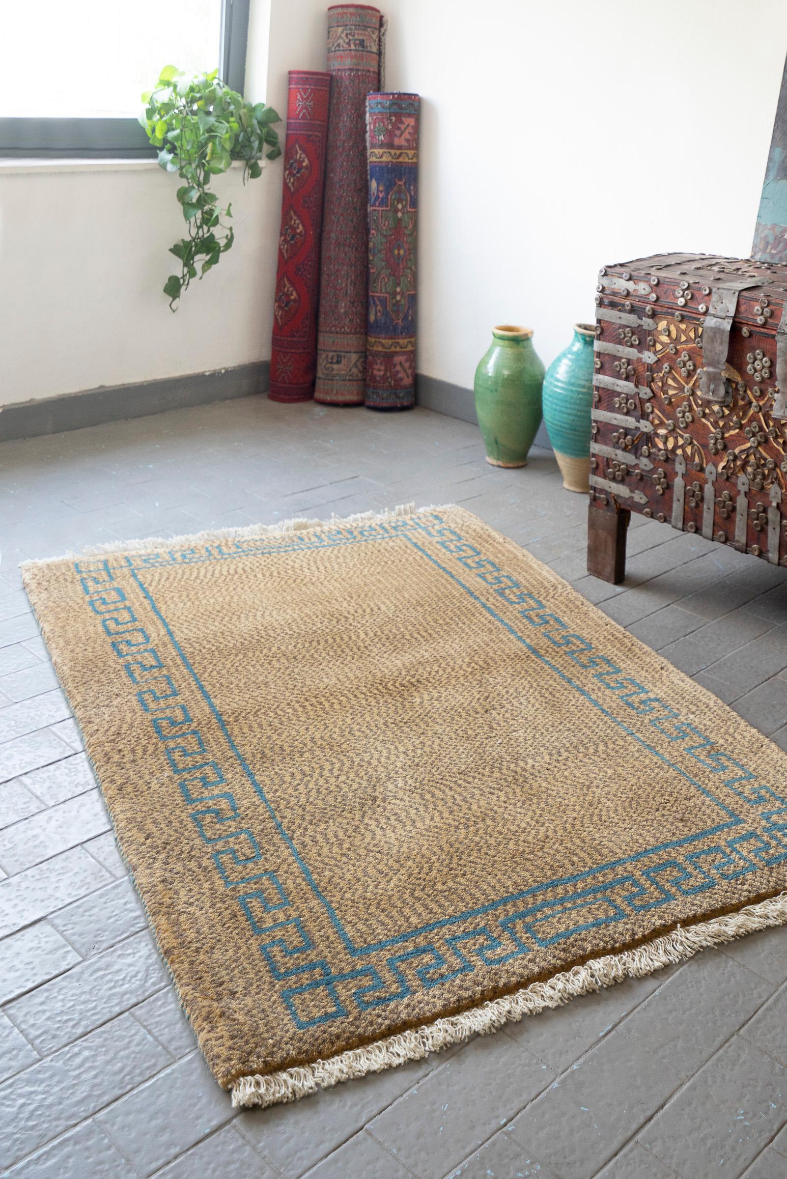 Contemporary Lori Plane Persian Gabbeh Rug