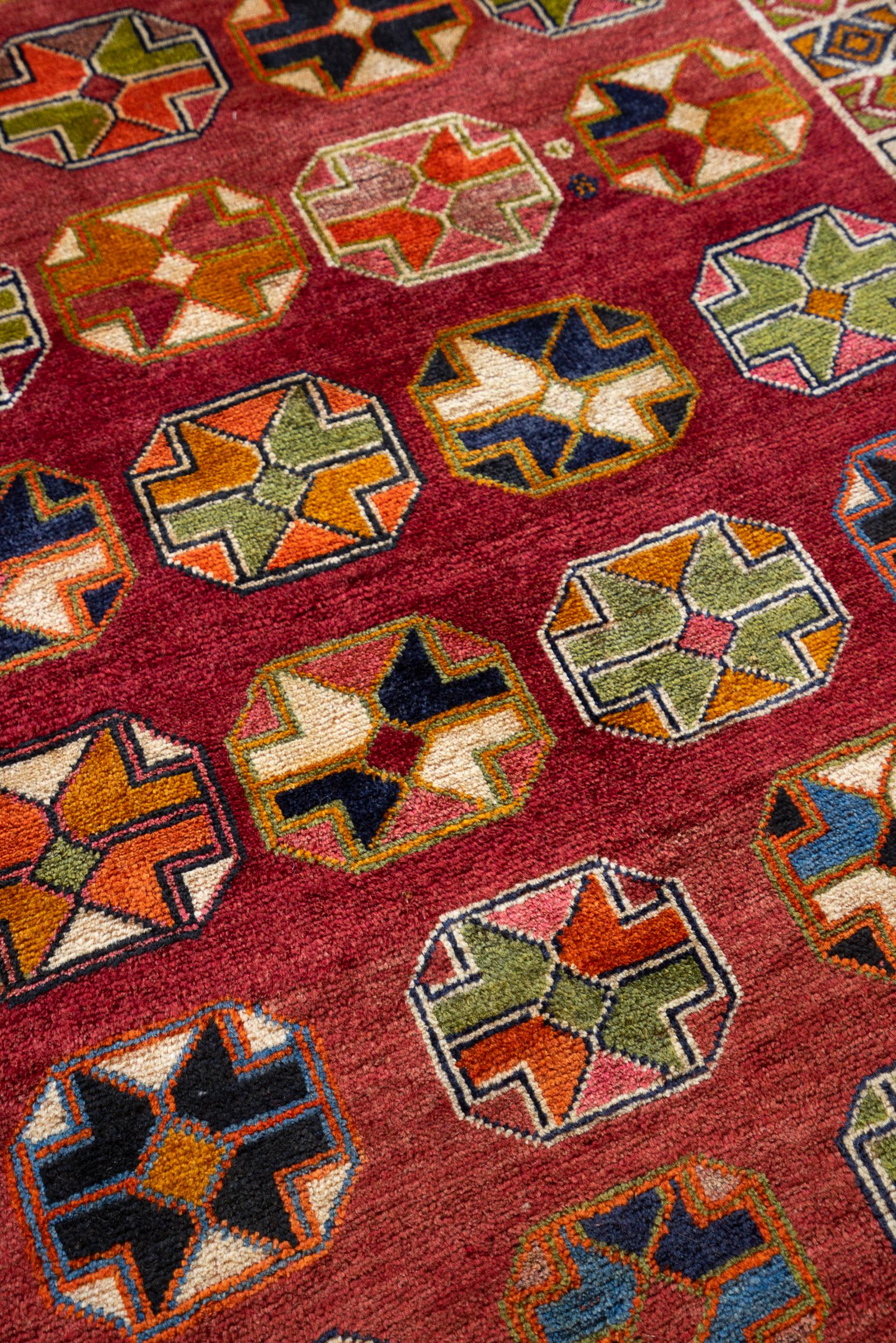 Qashqai DoghozLoo Ghezel Gheichi Persian Gabbeh Rug