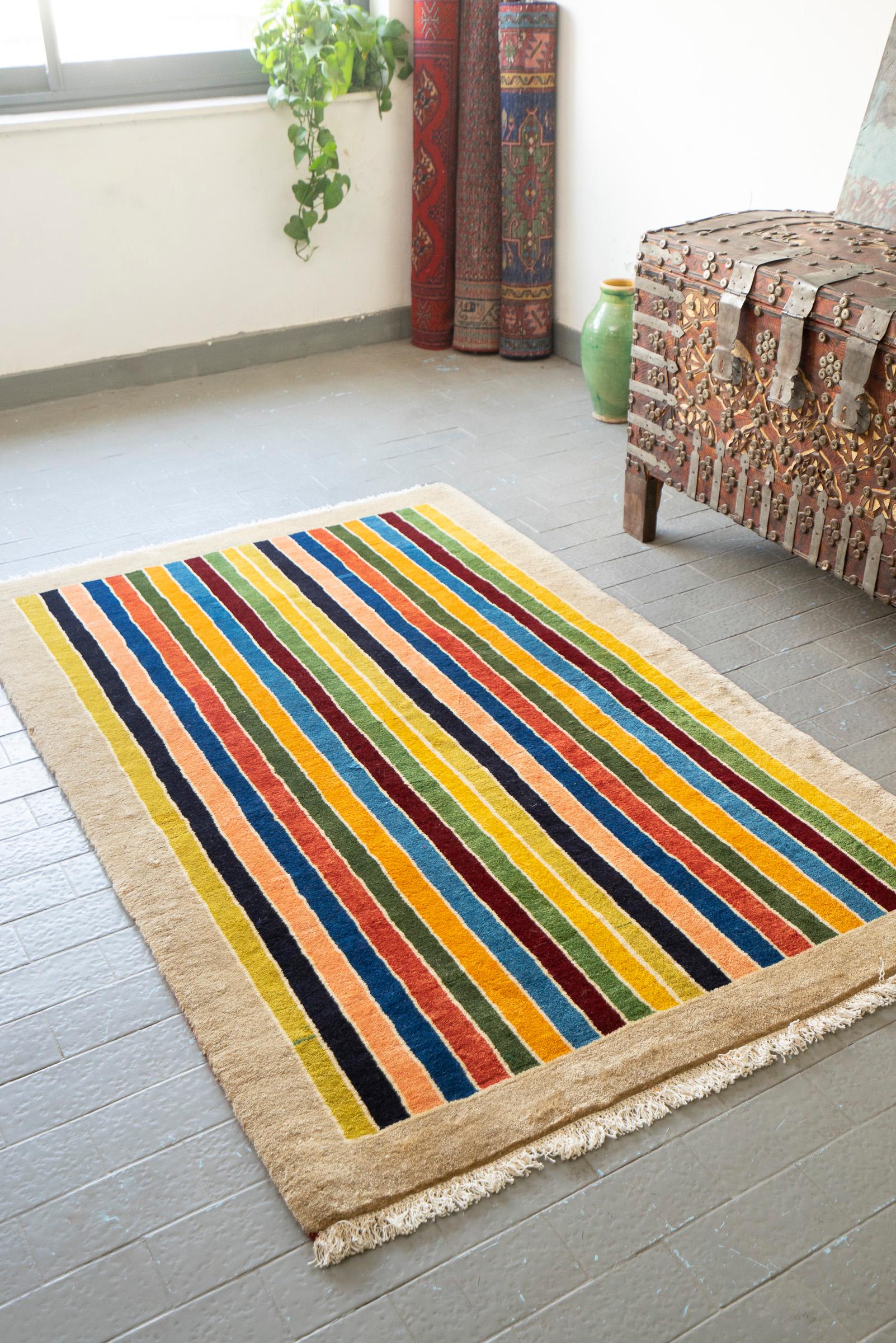 New Weave Shiraz fine Muharramat Persian Gabbeh Rug