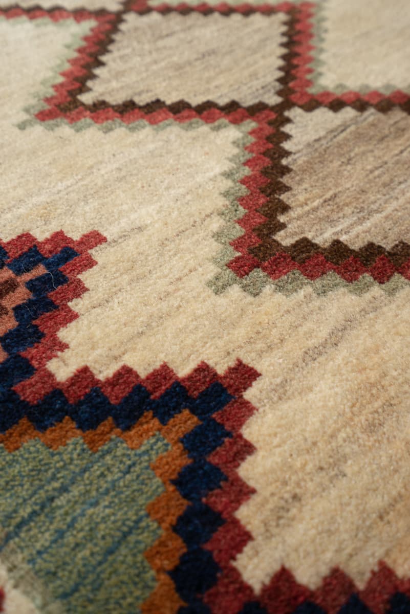 Qashqai Shekarlu Persian Gabbeh Runner, c. 1970s