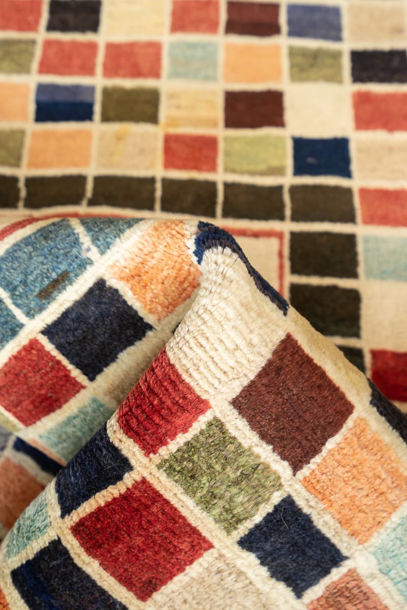 RG142 Checkered Qashqai Gabbeh 5