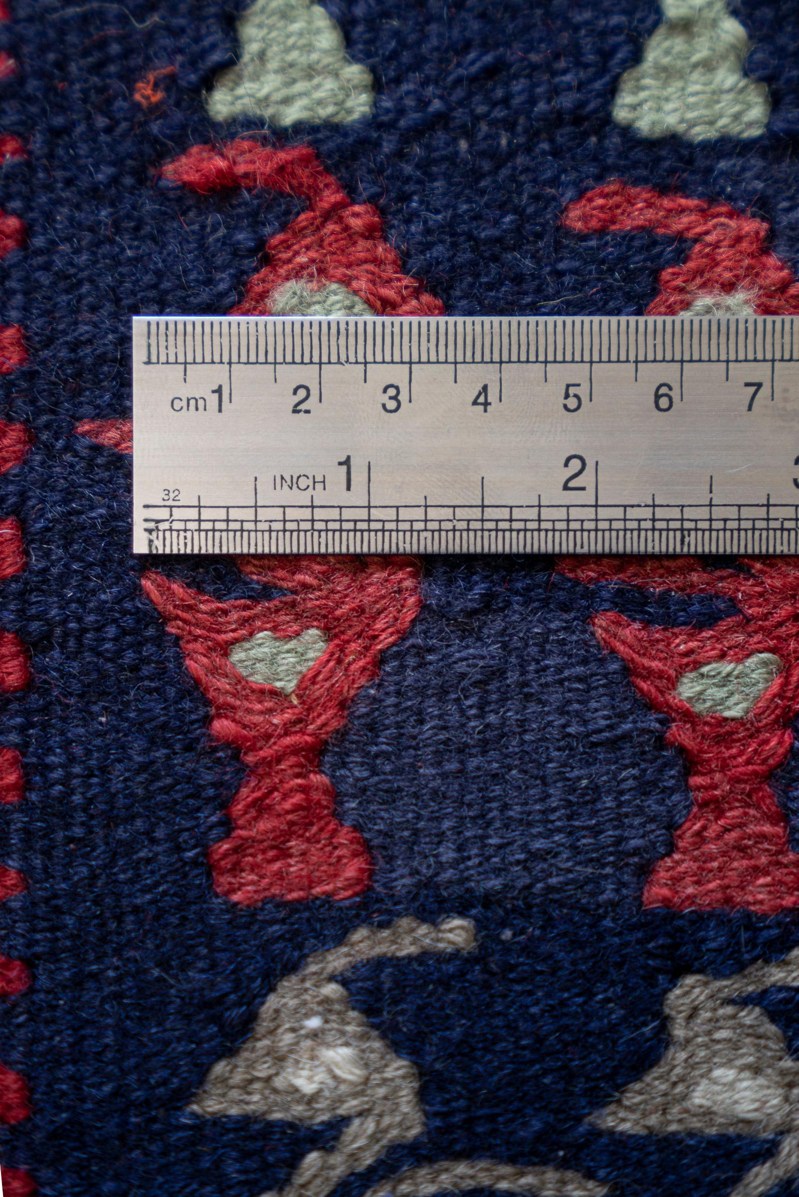Ardabil Peacock Persian Kilim Runner