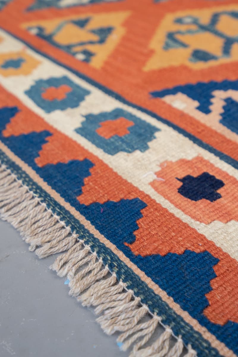 RK210 Qashqai Kilim Diamond Lattice 9