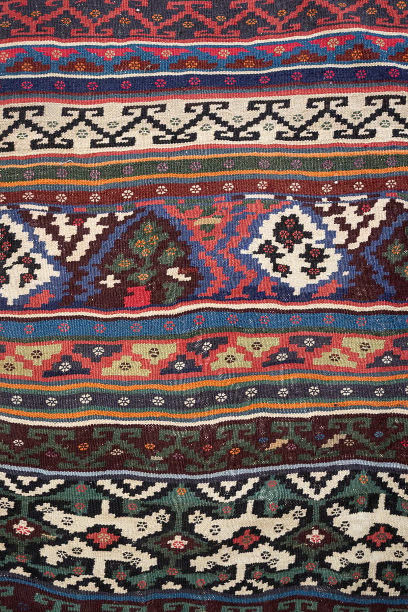 RK213 Afshar Fine Sine Riz Kilim 5