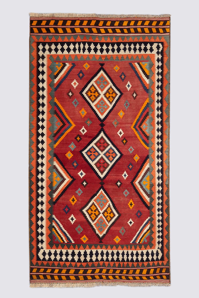 Geometric Qashqai Kilim