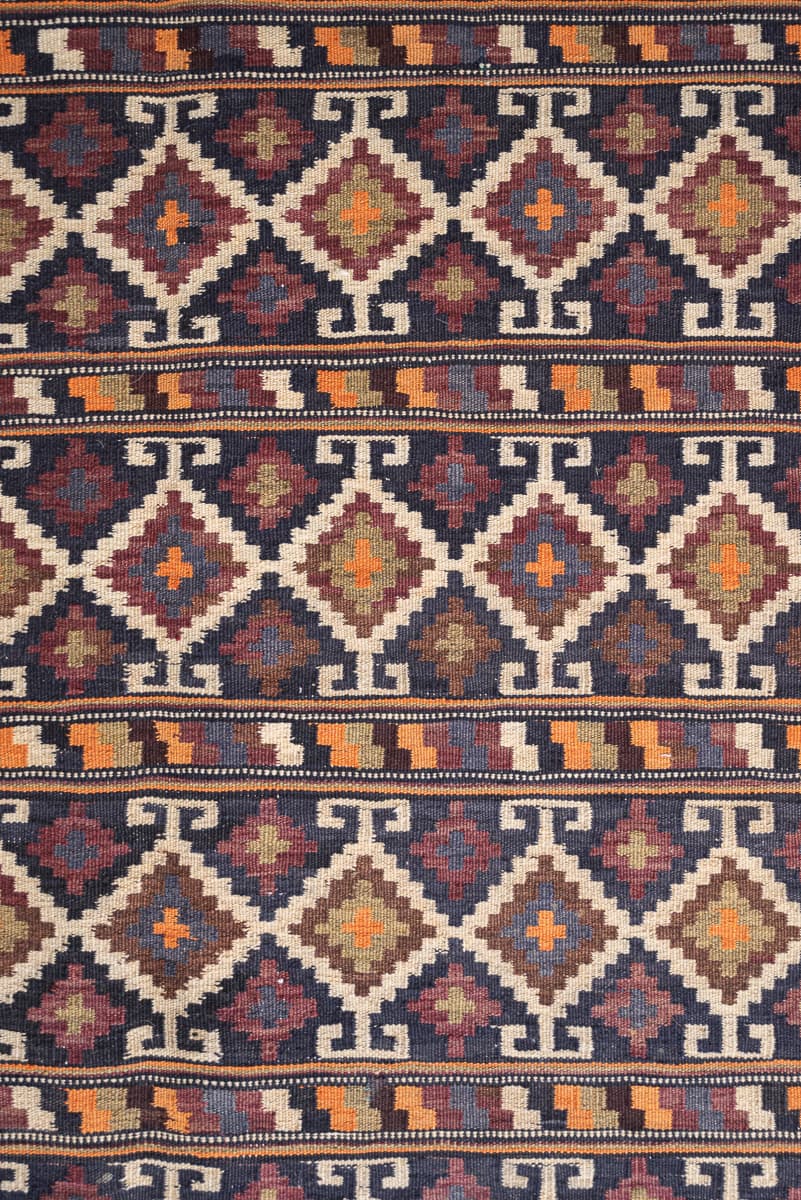 RK218 Afshar Over Size Sineriz Kilim 11