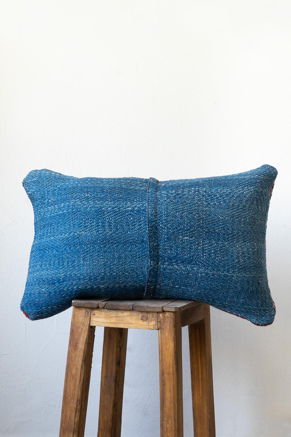 CUS243 Antique Mazlaghan Carpet Cushion 4