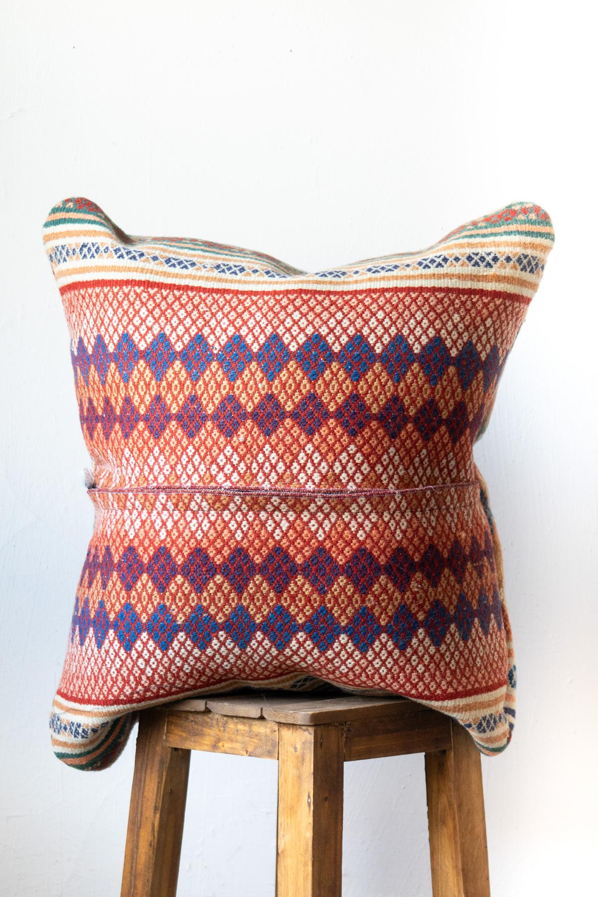 CUS266 1 Diamond Qashqai Kilim Cushions 2