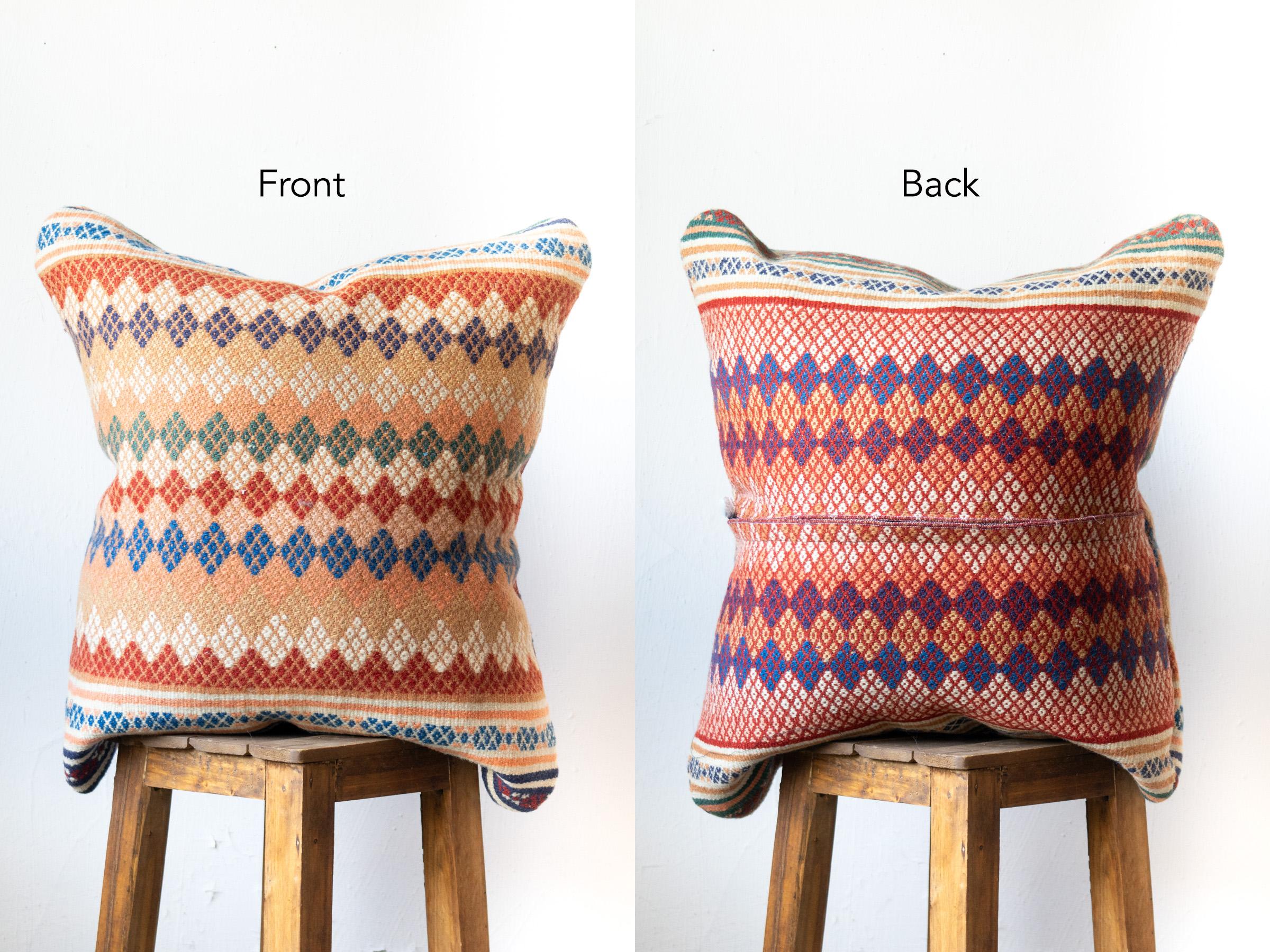 CUS266 1 Diamond Qashqai Kilim Cushions Copy