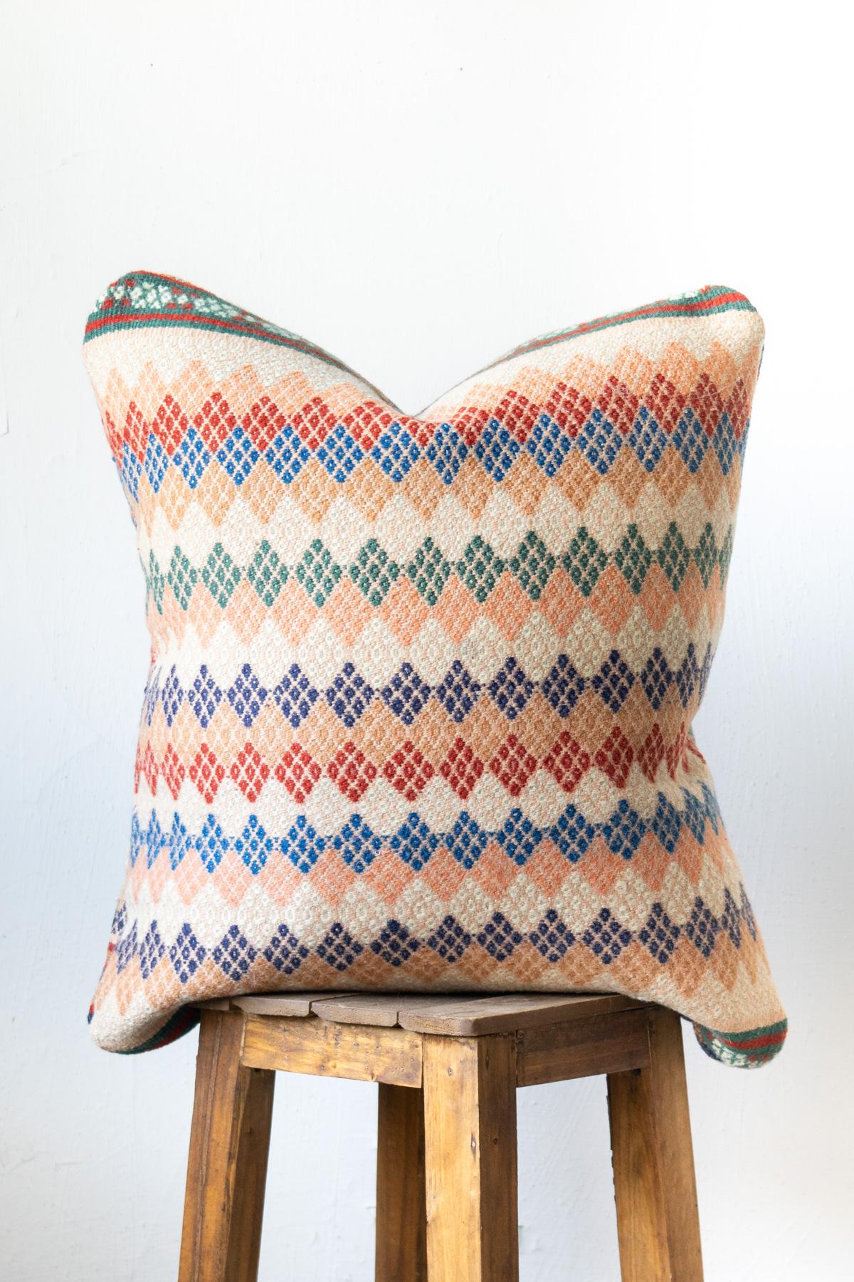 Diamond Qashqai Kilim Cushions
