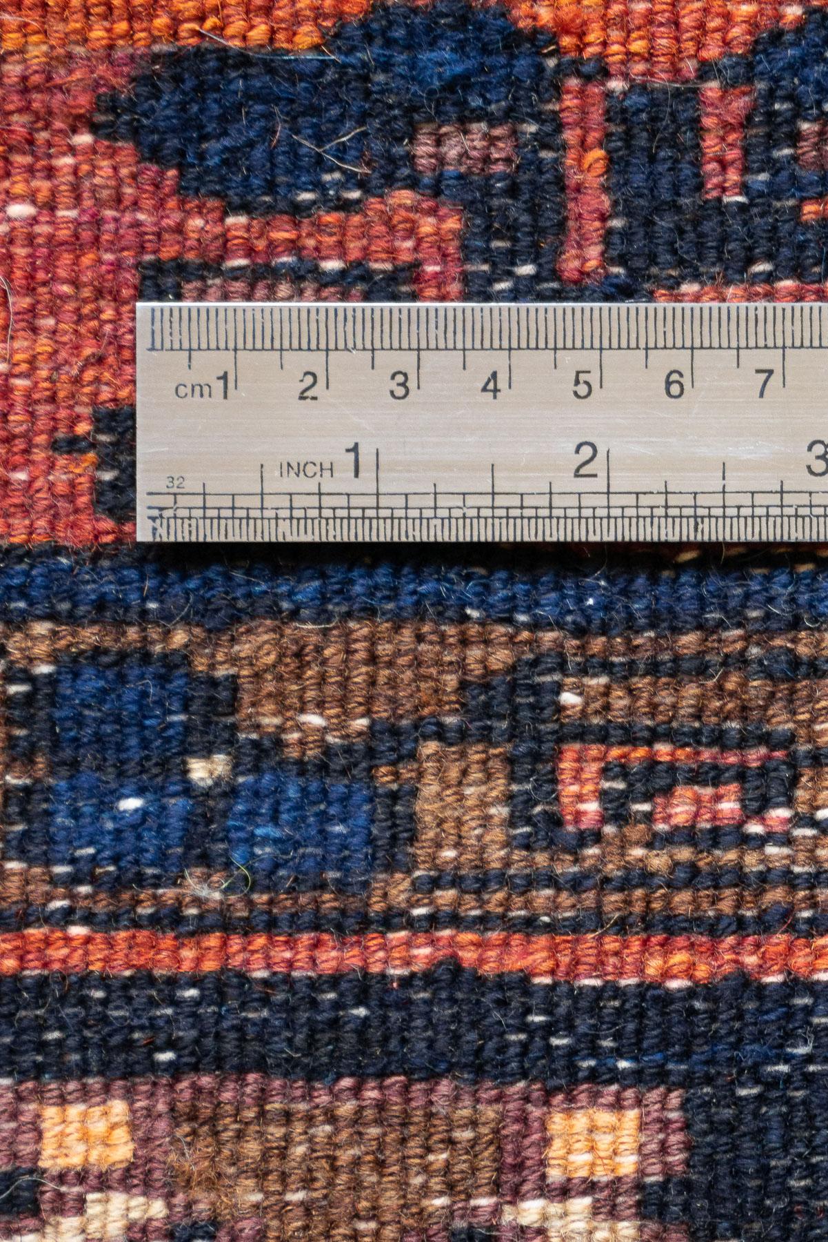 Antique Taleghan double Tree of Life Carpet