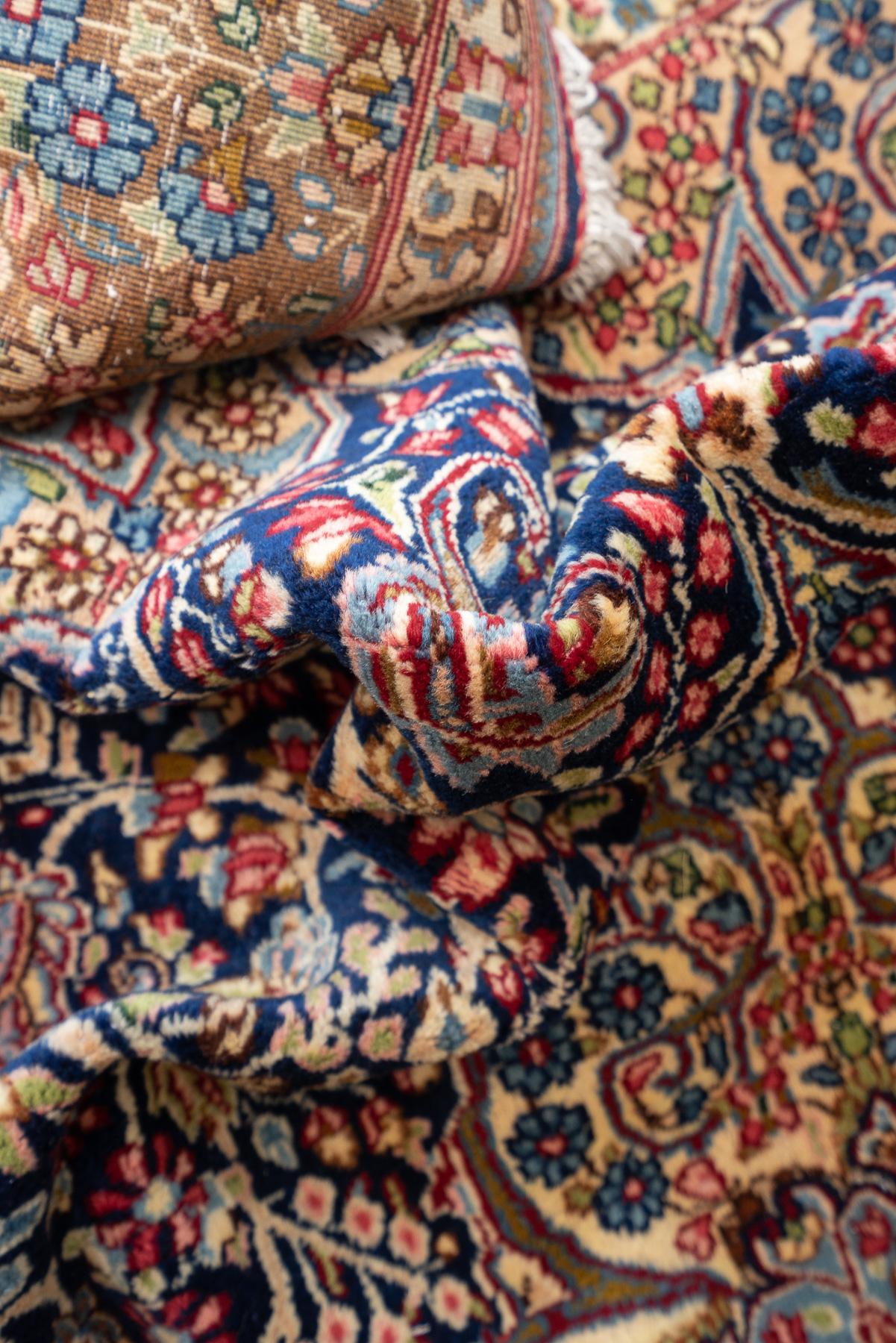 RCA448 Fine Kerman Lachak Toranj Carpet 9