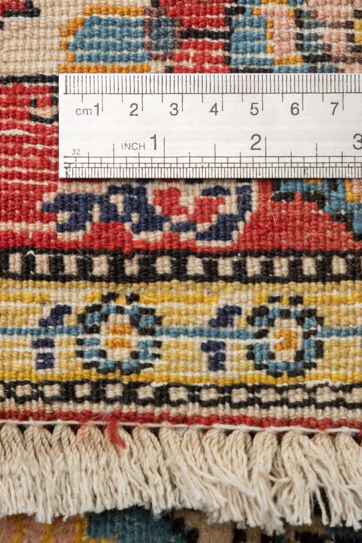 RCA458 Semi Antique Fine Isfahan Carpet 7