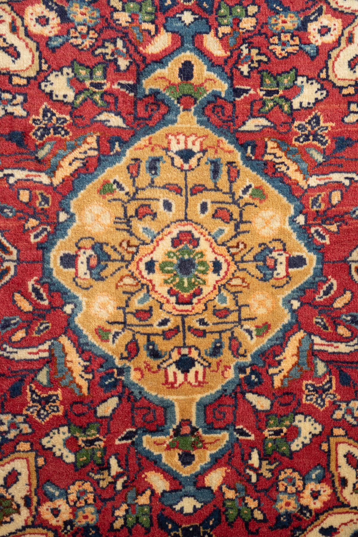 RCA463 Semi Antique Sarouk Lachak Toranj Poshti 3