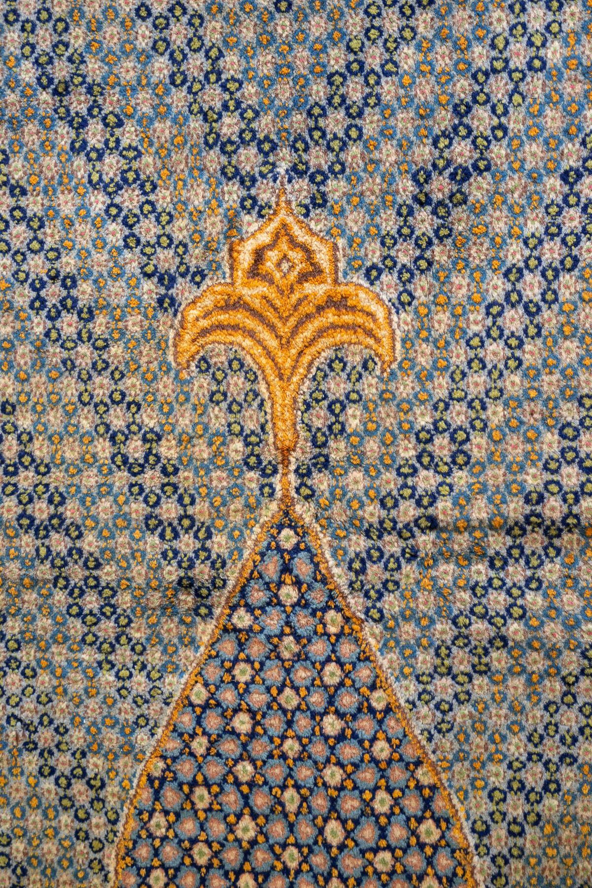 RCA485 Fine Kerman Khatam Design Persian Rug 5