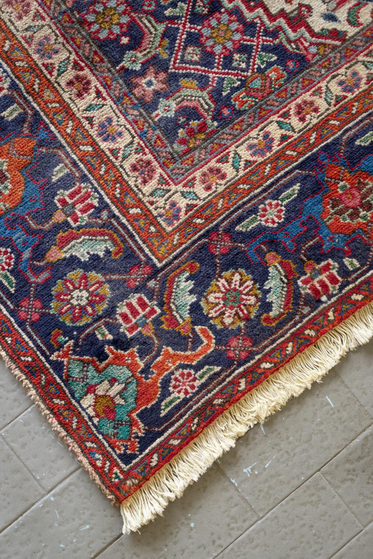 RCA487 Tabriz Mahi Dorosht Persian Rug 4