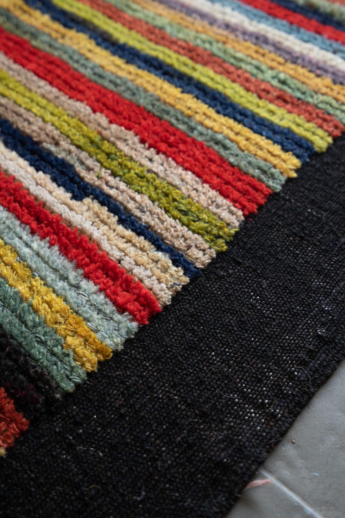 RCA493 Hooli Thin Stripes Persian Gabbeh 7