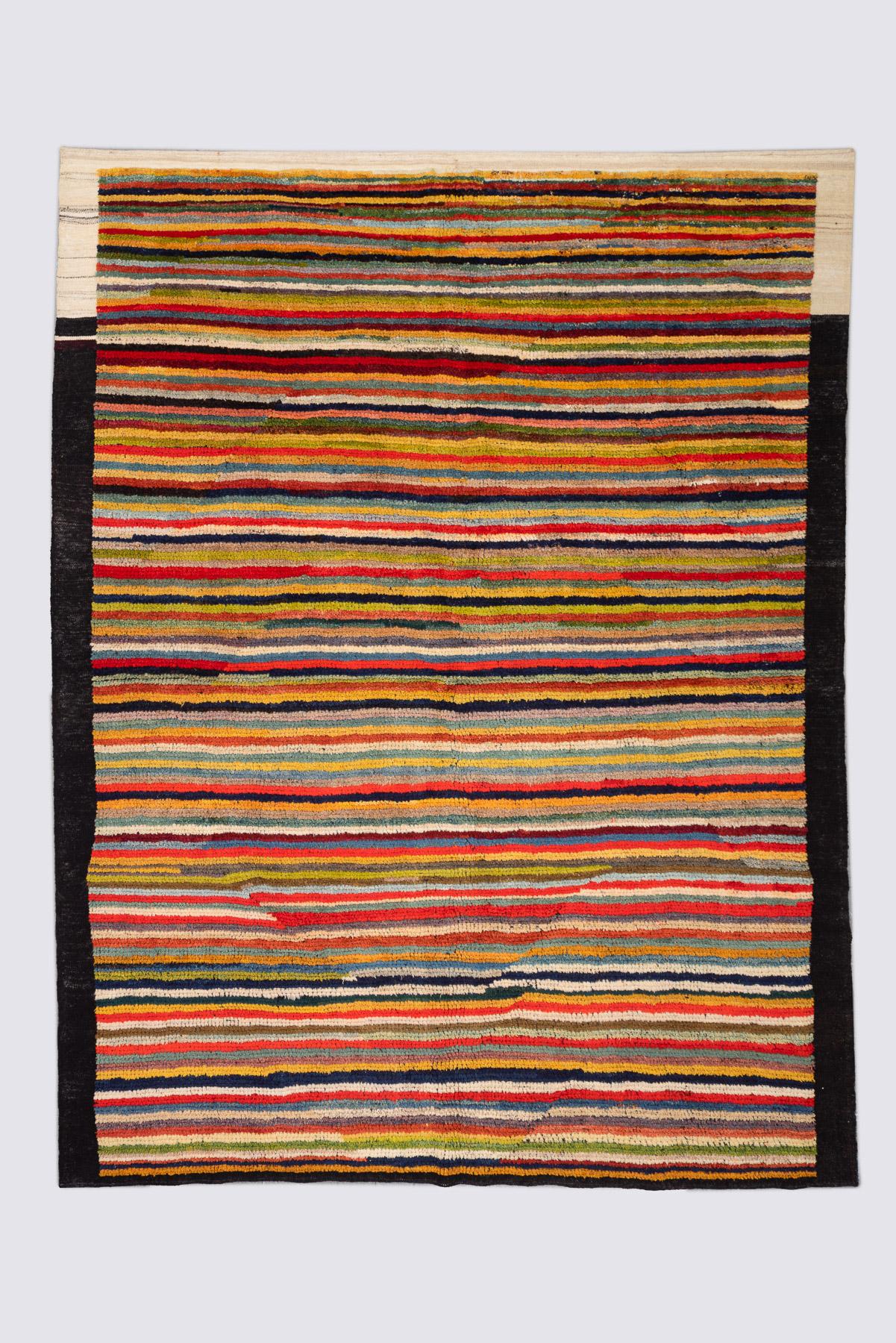 Shooli Thin Stripes Persian Gabbeh