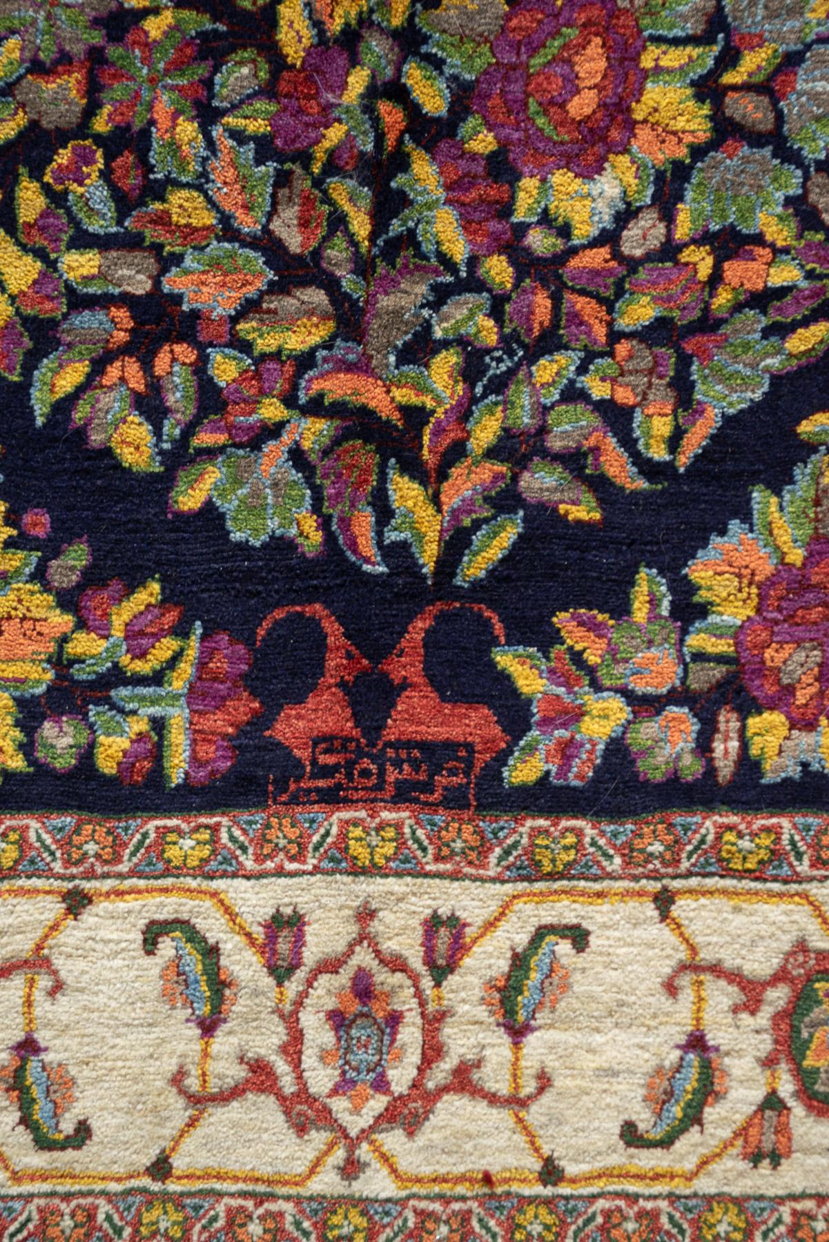 RCA507 Contemporary Fine Sanneh Moshiri Gol Farang Persian Rug 6