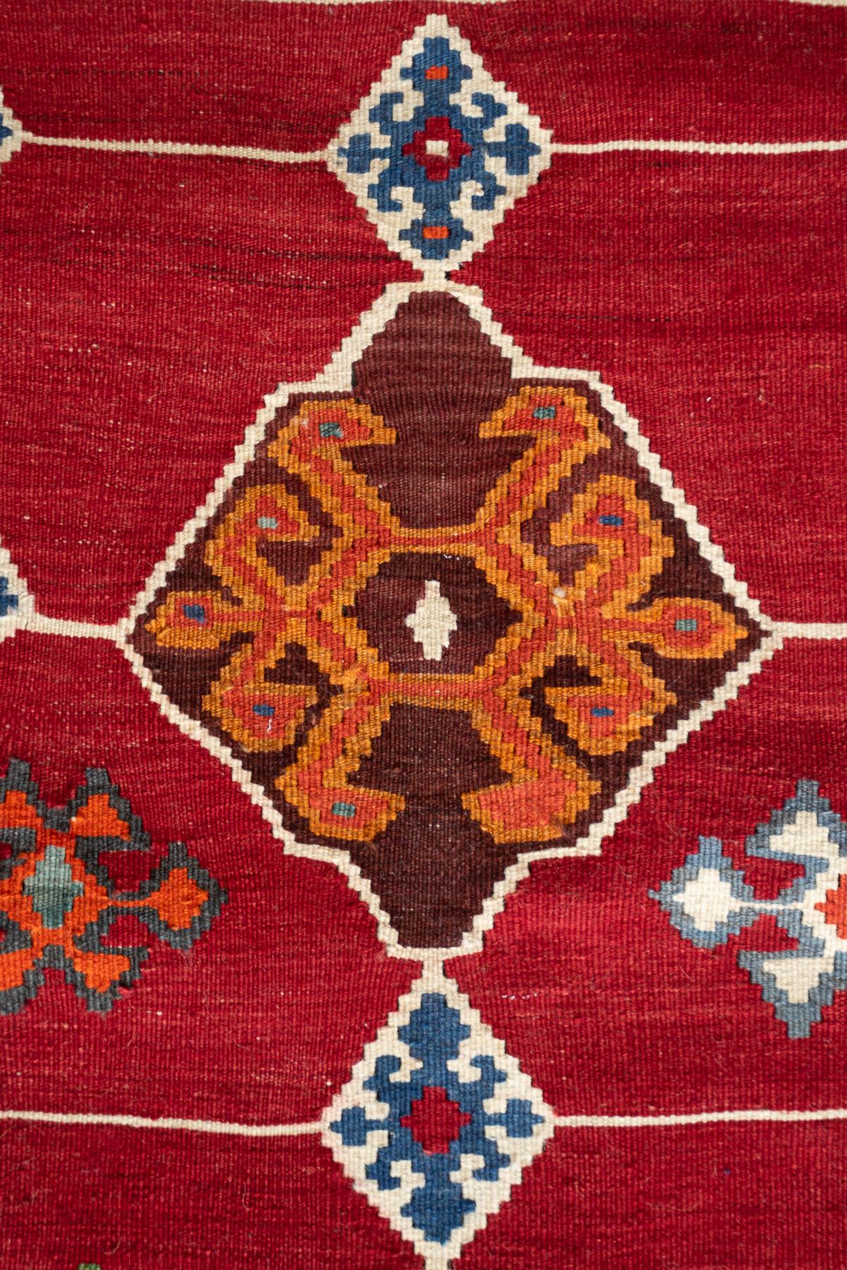 RK229 Qashqai Geometric Kilim 6